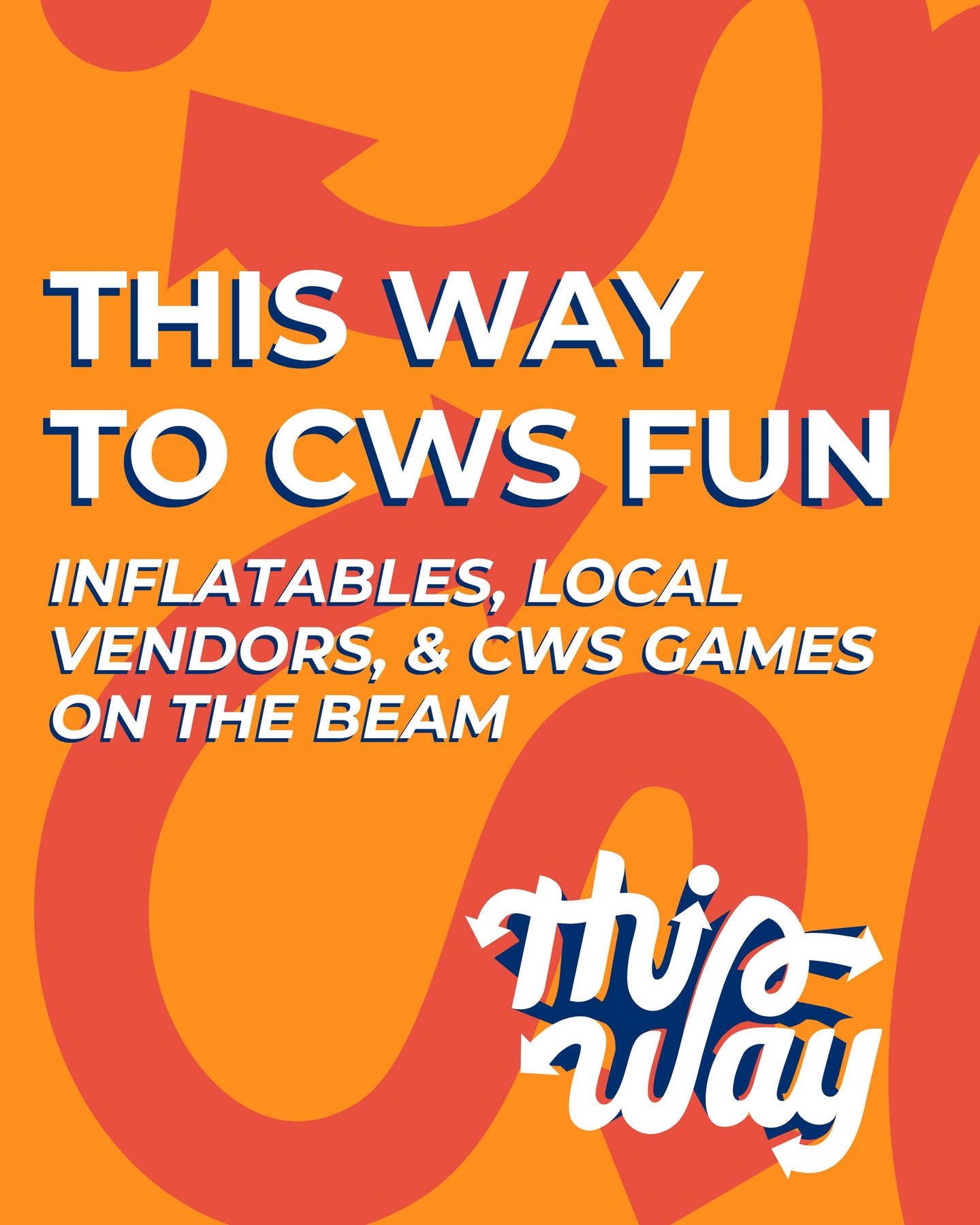 We're starting the CWS fun early with our Baseball Bash starting TODAY๐
Don't miss out! Stop by from 12 - 7PM today through Saturday and find the full week's lineup at the link in our bio.
From games on the big screen to a kids' zone and a maker's market, we've got something for everyone. We'll see you soon!