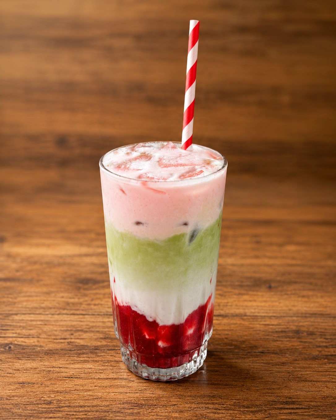 Layers of perfection - the ultimate morning pick-me-up. 🍓💚 #matcha #sydneycafe #coogee #coffee #brunch #fooddelivery #breakfast #sydneyeats #coogeeeats