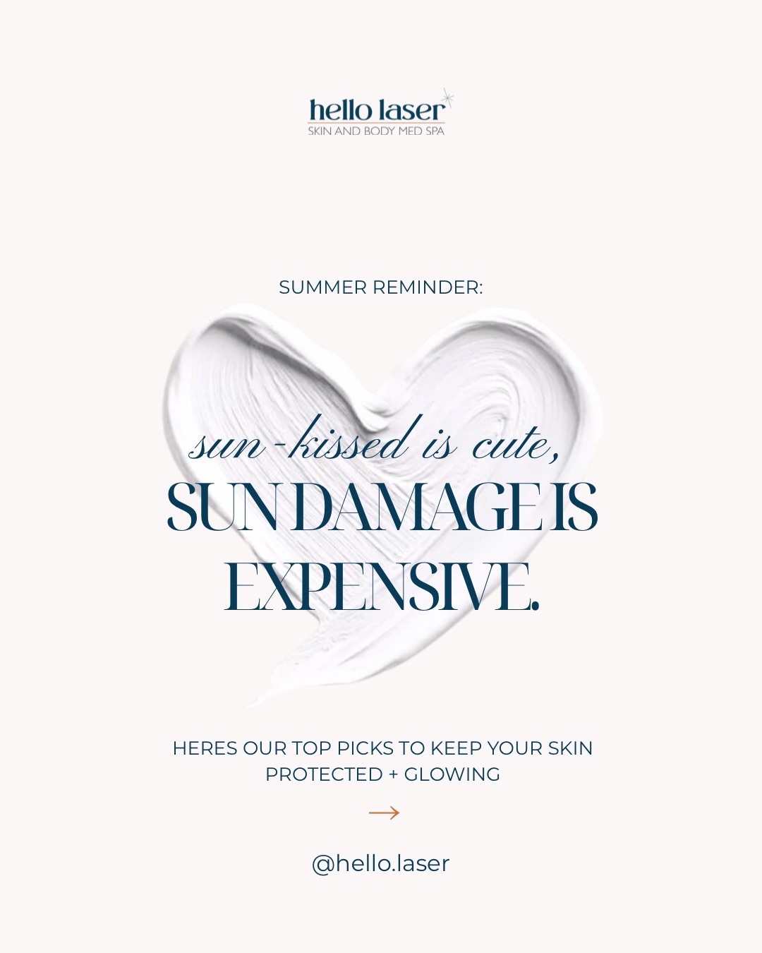 ☀️ Sun-kissed is cute. Sun damage? Expensive. 💸
Here’s the thing: UV rays are responsible for up to 90% of visible aging. Fine lines, dark spots, that “why does my skin look tired” feeling? Yep… mostly the sun. SPF isn’t just protection, it’s the cheapest anti-aging in your routine. 🧴✨
So let’s play a quick game. Drop a 🌞 in the comments if you’re guilty of ANY of these:
🌞 “It’s cloudy, I’ll skip it today”
🌞 Only reapplying… never
🌞 Forgetting your neck + hands exist
🌞 Sunscreen? In winter? lol no
(Be honest. We’re not judging. Okay maybe a little. 😅)
Good news: we’ve got a top pick for every skin type 👇
💧 Sensitive/acne-prone → Face Reality SPF 50+ ($42)
💧 Dry/normal → Alastin Hydratint SPF 36+ ($84)
💧 Dry/post-procedure → Alastin SilkShield SPF 30+ ($78)
Your future self (and your wallet) will thank you. 🫶
📞 Call 480-905-3080 or stop in to grab yours!
📍 Scottsdale | Biltmore | Tempe
Which one’s YOUR match? Comment below 👇
#hellolaser #sunscreenseason #spfeveryday #scottsdalemedspa #phoenixskincare tempemedspa skincaretips sundamageprevention
