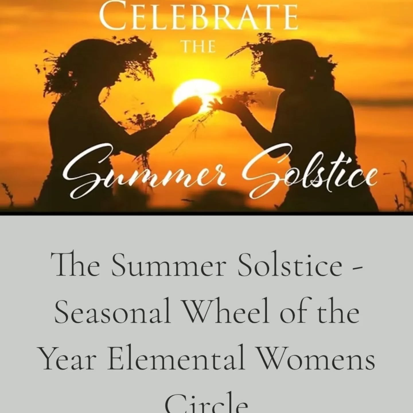 ☀️ I've had two places become available on our Summer Solstice womens circle on the 20th June.
Come and join a small intimate group of women where we hold ceremony to welcome the elements, align with the season, experience a deep guided meditation, tea and treats, gentle movement, followed by a full sound journey to integrate everything.
Connection, laughter, support - come home to yourself ..... these events are a space to be held in the energy of other women, to be heard, to feel more connected to the Earth, the seasons and cycles and ourselves.
Head to my website www.thegreenwitchery.co.uk events page to book. 🔥🌊