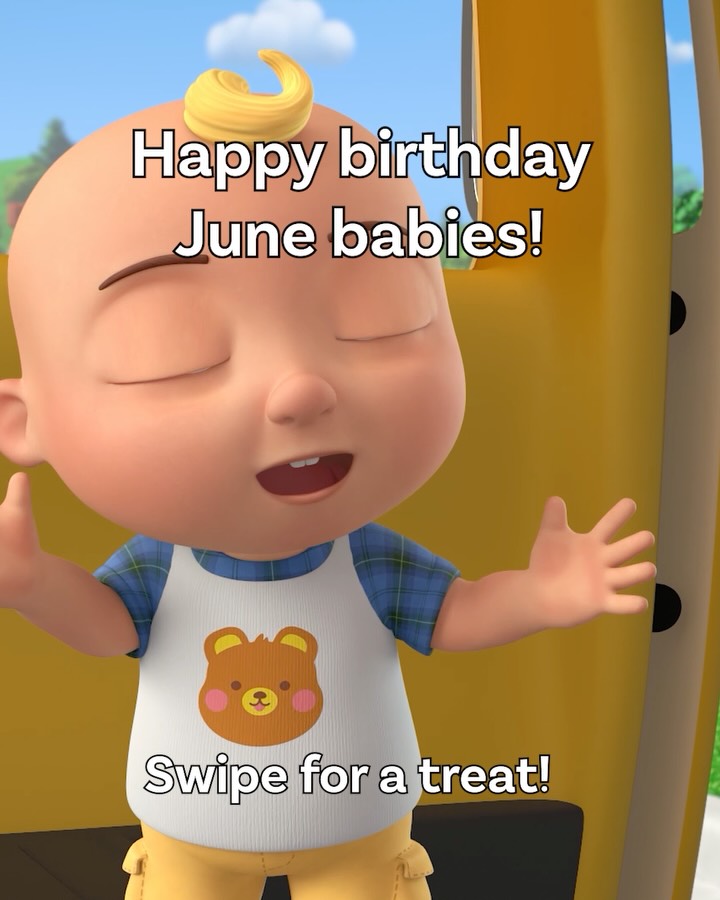 It’s time to celebrate our June babies! 🥳 Parents, don’t forget to screenshot if you see your little one’s name! #JuneBirthdays #HappyBirthday