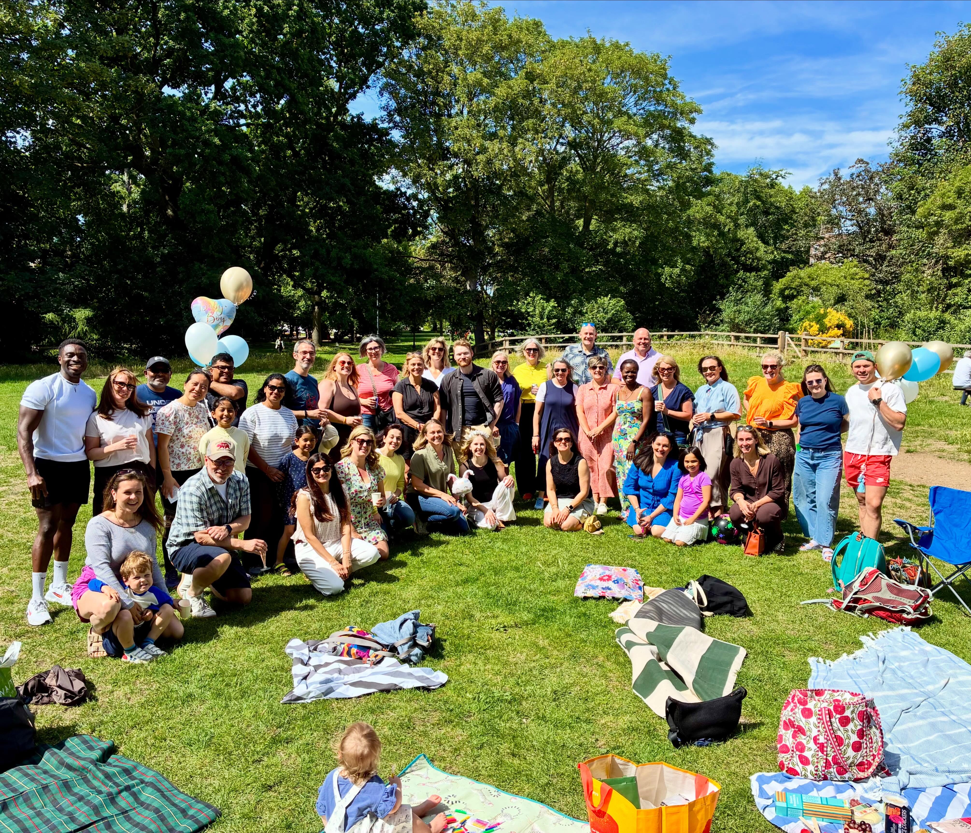BLIMEY!!! 🩵🩵🩵🩵🩵
Those who make up our Bootcamp community are simply on another level - organising a surprise baby shower for us and our newest mini team member who’ll be making an appearance soon 🥹
We are totally blown away by the love and the generosity of everyone at Get Up + Go Bootcamps - you are all above and beyond! We don’t deserve you!
Thank you so much to everyone who made it such a special afternoon!