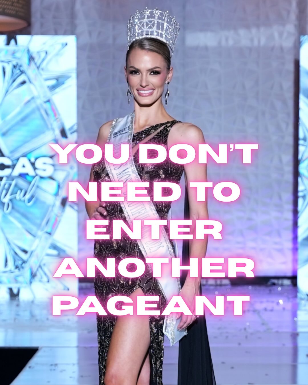 “Mean things” people have said to our queens… pageant edition ✨ #AMBPageants