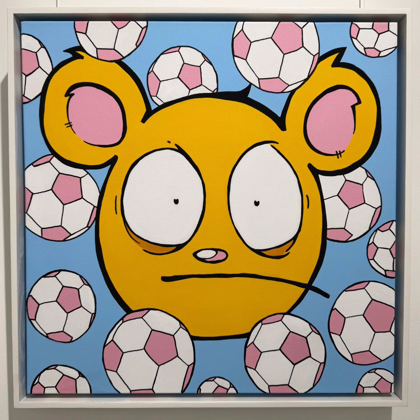 "BETWEEN THE POSTS"
20 x 20
What do a keeper's nightmares look like?
This piece will be at the @tlg_tor IN THE BOX show starting tomorrow (June 11) along with the work of 20 other artists.
⚽️⚽️⚽️
#worldcup2026
#fifaworldcup
#soccerlife
#soccerart
#futbolart