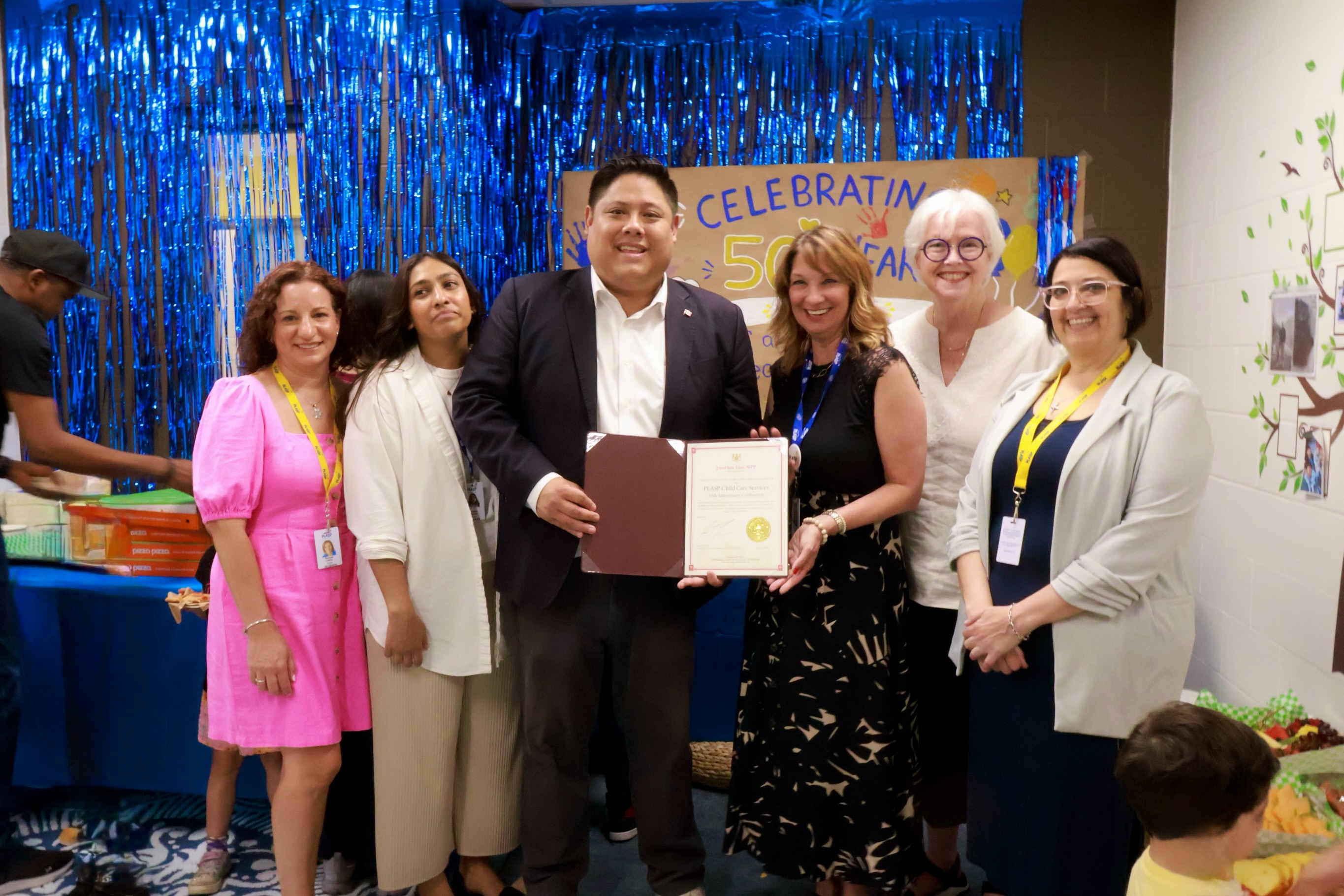 Celebrated 50 years of PLASP Early Learning & Child Care Centre with staff, parents, and MPP @jonathan_tsao. I toured the school facilities and had great conversations with the team about the important work they do. PLASP has been an incredible pillar across the city for half a century, providing quality early childhood education and care.
Thank you to the dedicated staff at PLASP for everything you do for our families and children. Here’s to 50 more years of making a difference!