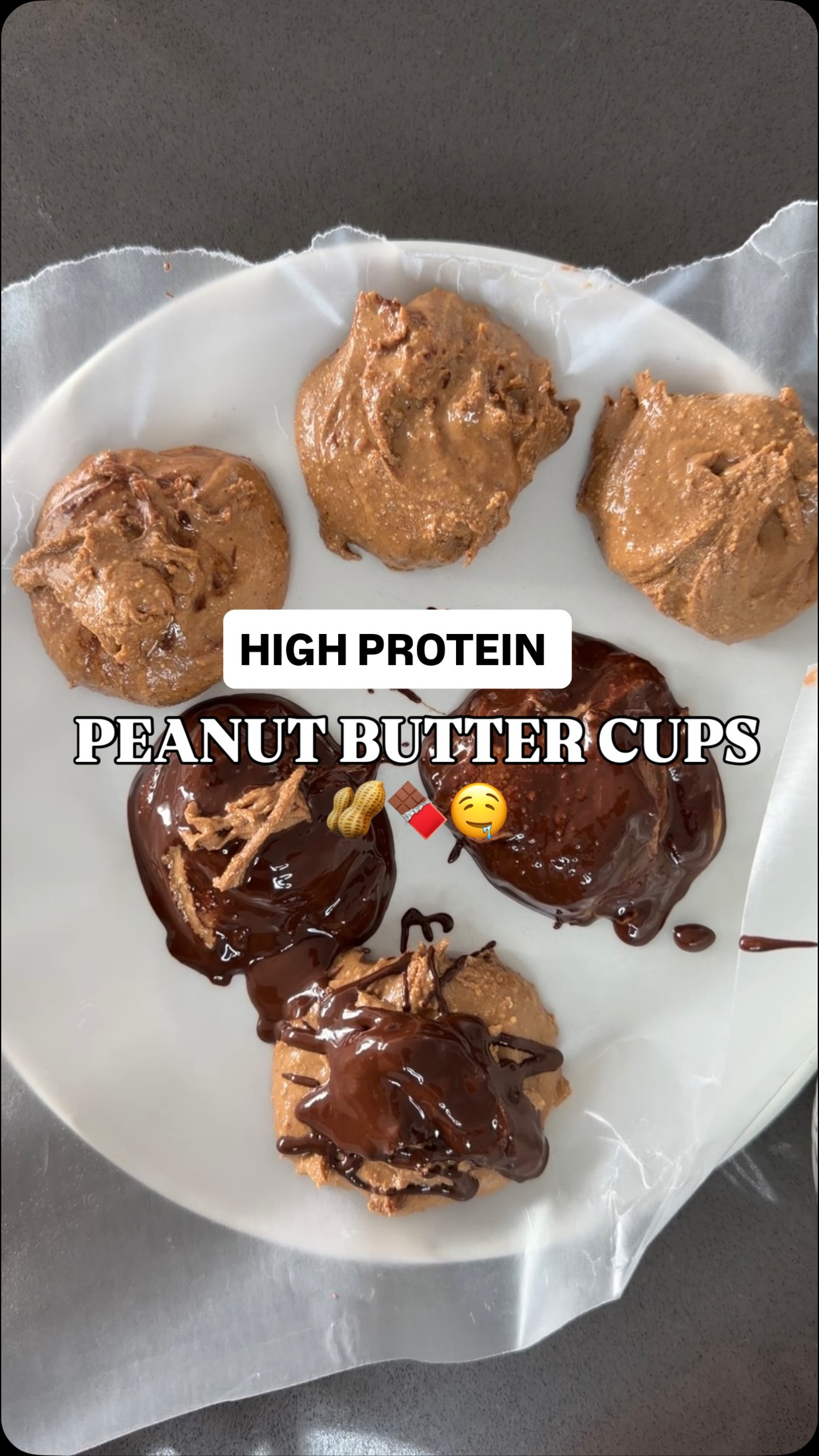 PEANUT BUTTER PROTEIN CUPS 🥜🍫
The perfect high protein snack when you’re craving something sweet
Perfect for meal prep, post-workout or an afternoon snack!
Comment RECIPE and I’ll send it to you 💌
#highproteinrecipes #healthysnackideas #proteinsnacks #easyrecipes #mealprepideas