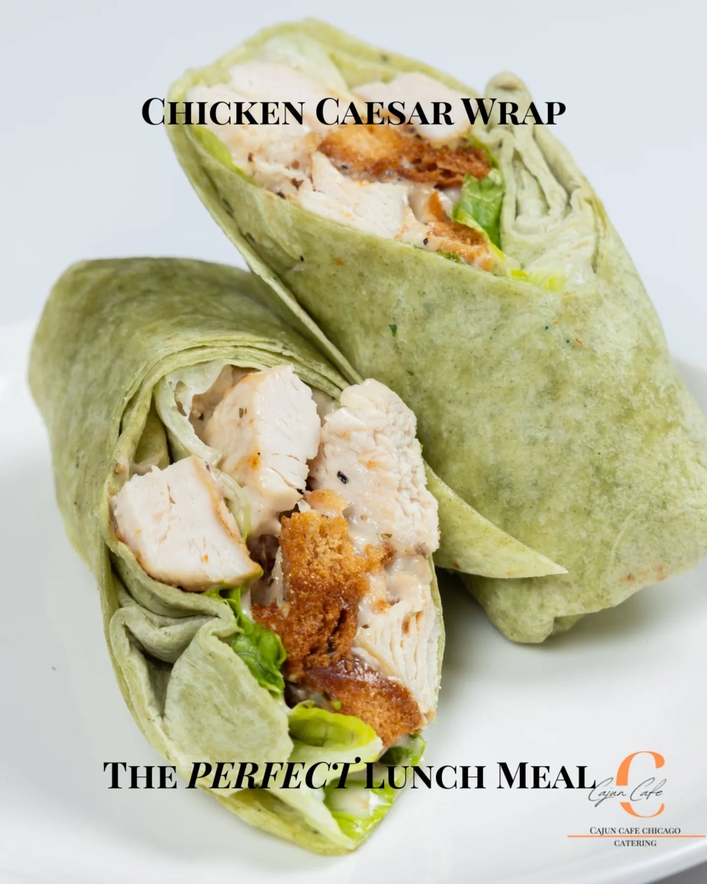 Our Chicken Caesar Wrap is a great option for meetings, office lunches, and events on the go.
Made with grilled chicken, crisp romaine, parmesan cheese, and Caesar dressing, all wrapped and ready to enjoy.
Easy to serve, easy to eat, and a reliable choice for any gathering.
#CajunCafeChicago
#ChicagoCatering
#OfficeLunches
#EventCatering
#chicagofoodscene