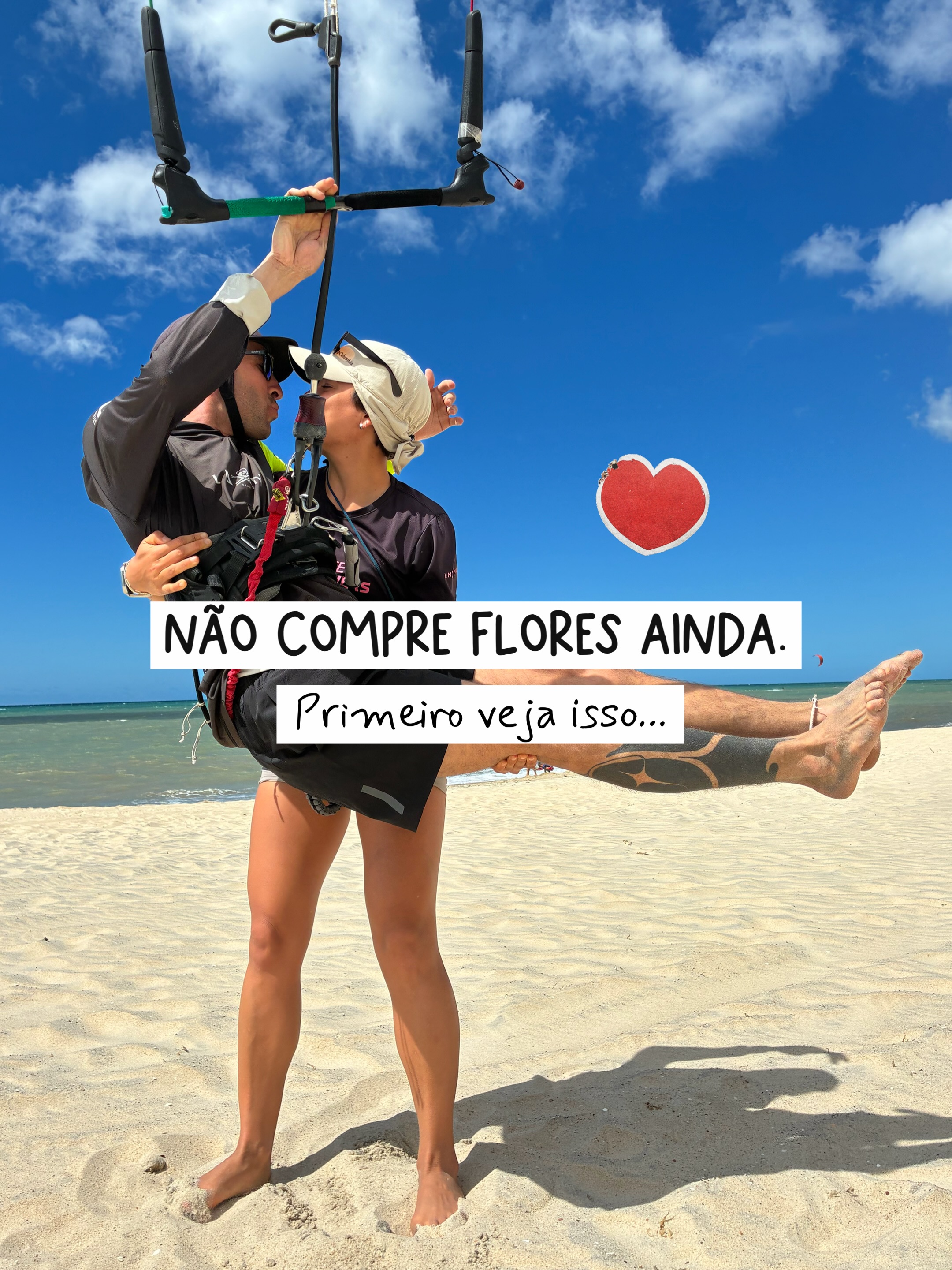 🌹 Talvez flores.
🍫 Talvez chocolates.
Mas e se este ano vocês colecionassem memórias?
Acordar sem pressa. Tomar café da manhã juntos.
Passar o dia de frente para o mar. E finalmente começar aquela experiência que sempre ficou para depois.
Porque os melhores presentes não são coisas. São momentos.
✨ 15% OFF em quarto com banheiro privativo (base dupla)
☕ Café da manhã incluso
🌴 A poucos passos do mar
💨 Kite, Wing e experiências para compartilhar
📅 Oferta válida para o fim de semana do Dia dos Namorados.
📩 Entre em contato e reserve sua estadia.