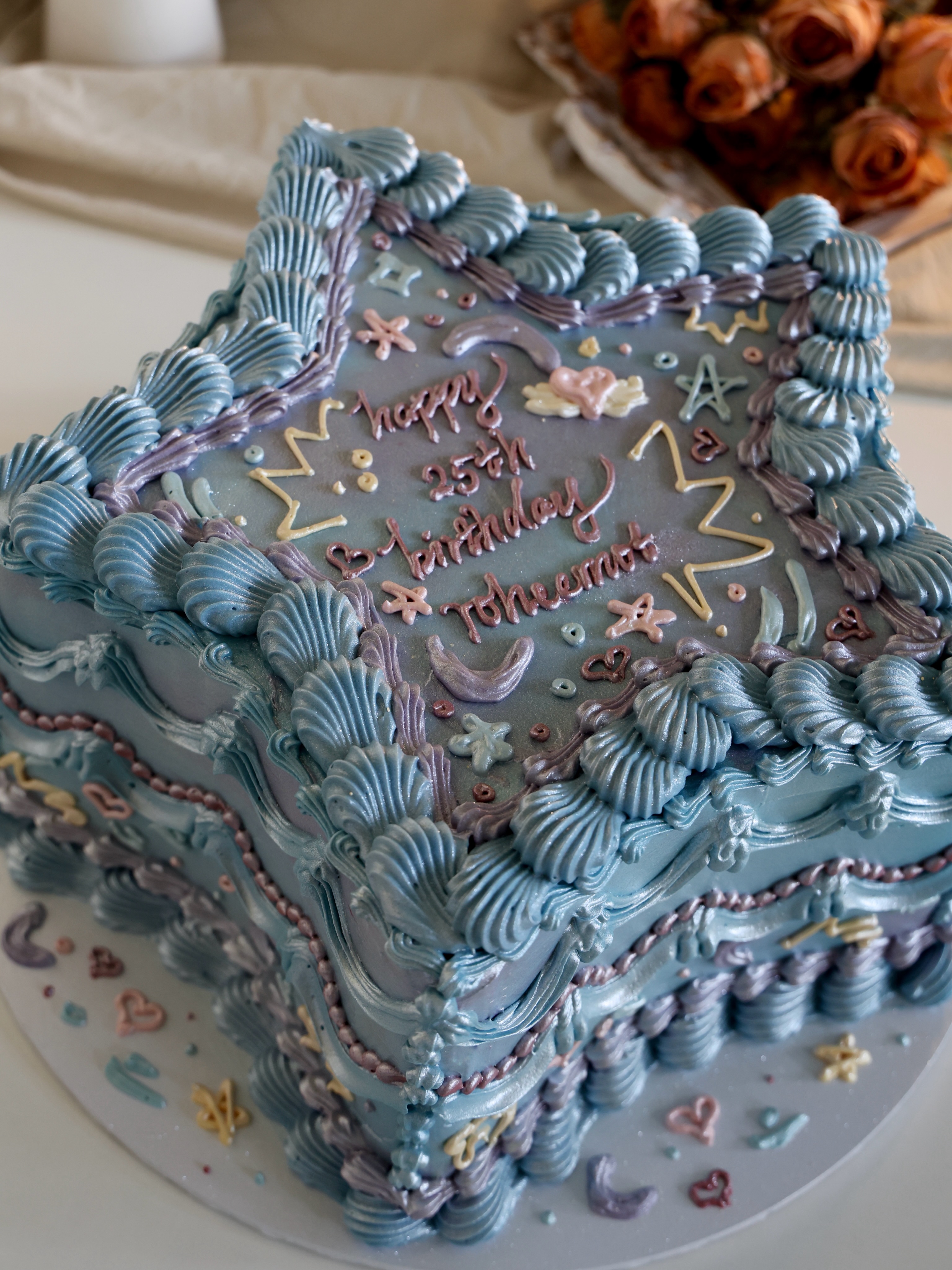A little starry dream for the sweetest 25th birthday β¨π«
.
.
.
.
.
.
.
.
.
.
.
.
.
.
#cakesofinstagram #londoncakes #dreamycake #starcake #bespokecakes