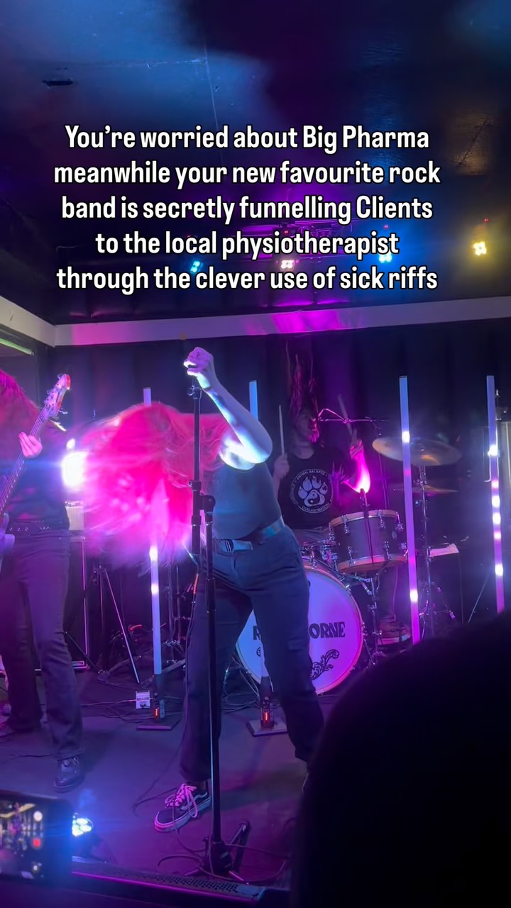To be fair… his name is Mark and he’s VERY good😂 We are Evol Walks and this is our song Surrender- would you snap your neck to it?