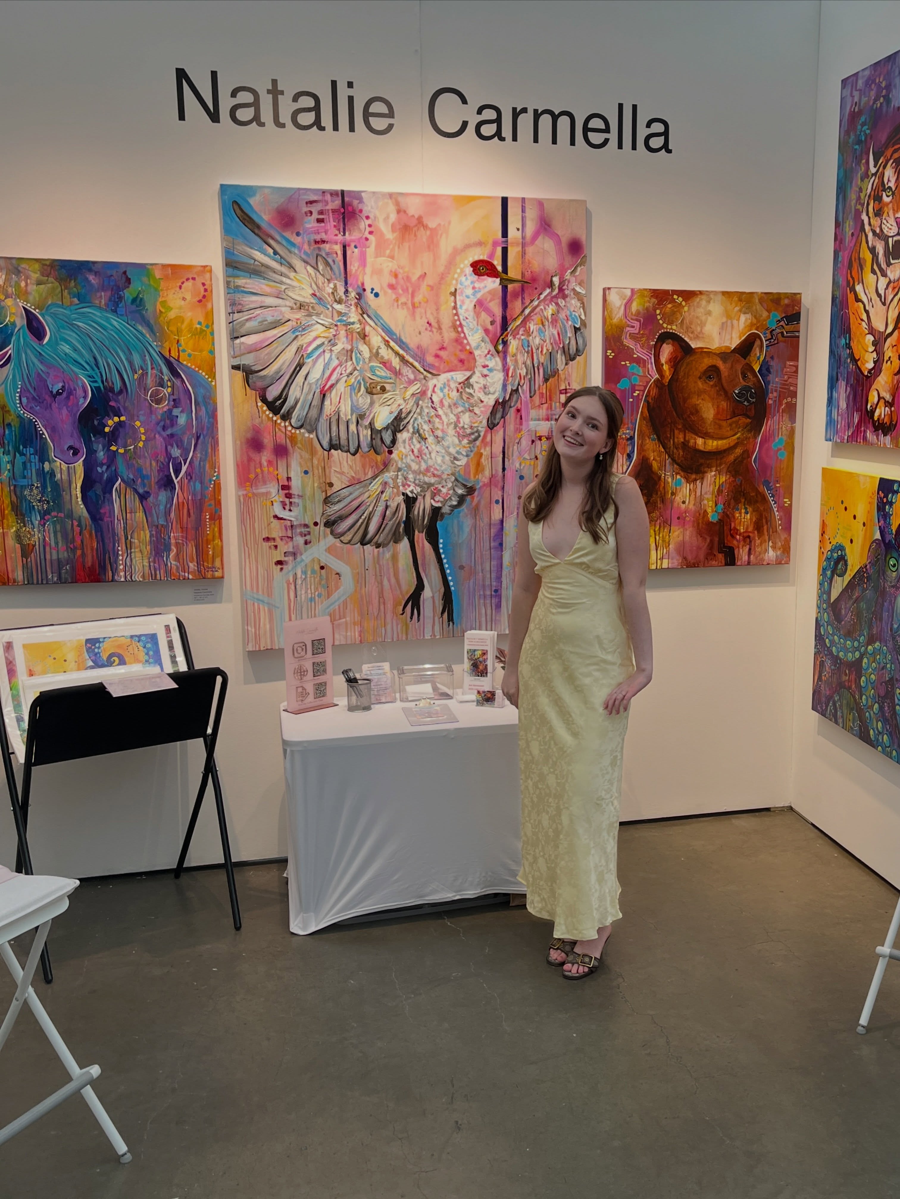 Another little recap!😊
What an incredible experience at Art Vancouver 2026.
-
#artexhibition #wildlifeartist #abstractartwork #animalpaintings #artvancouver
