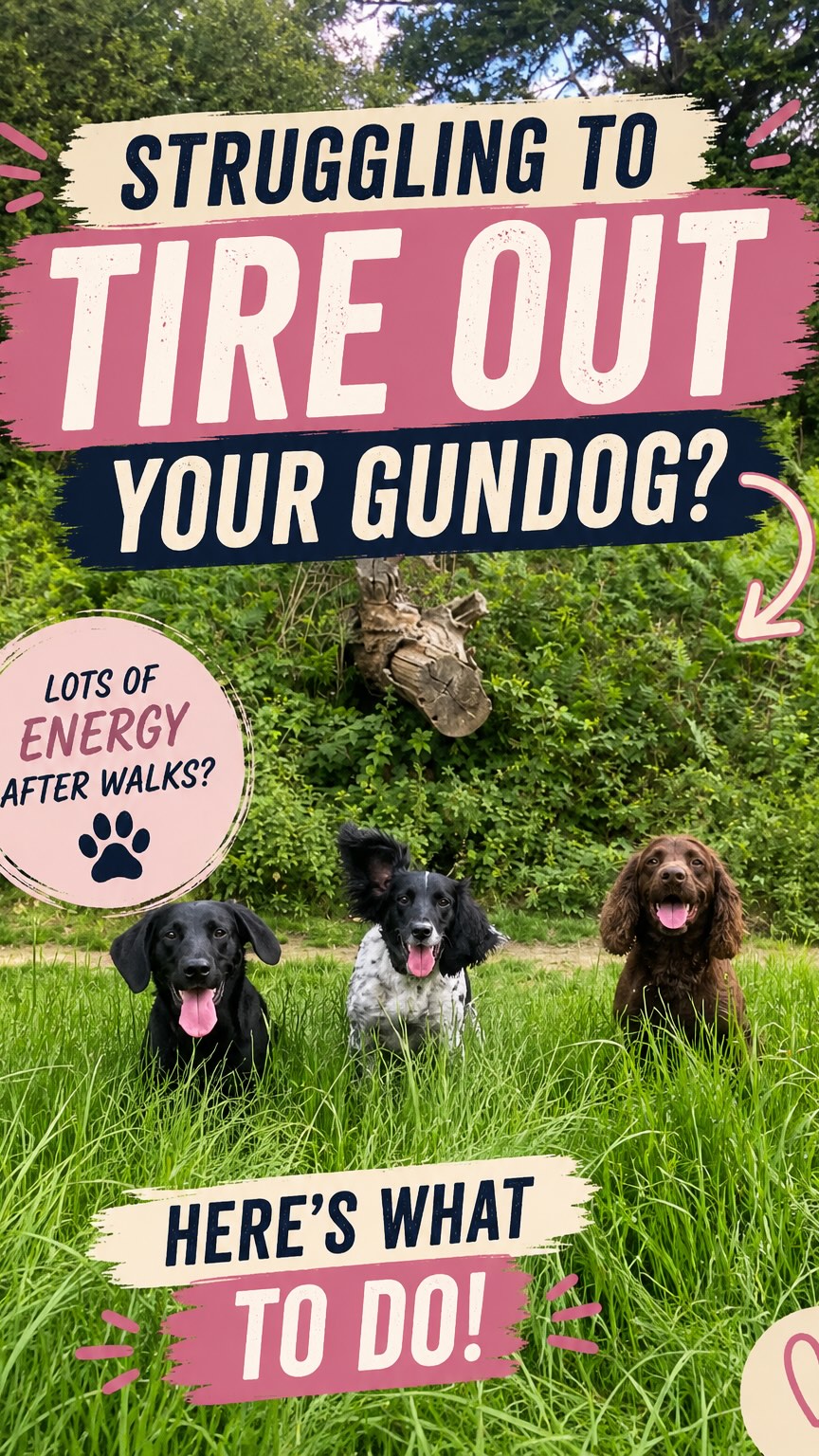 🐾 “But I walk my dog for 2 hours a day and they’re still full of energy…”
Sound familiar?
One of the biggest mistakes owners of Spaniels, Retrievers, Labradors and other working breeds make is thinking that more walking is the answer.
The reality?
Endless walking often just creates a fitter dog.
And constantly throwing a ball until they’re exhausted isn’t much better.
Not only can repetitive ball throwing put unnecessary stress on joints and muscles, but it can also create dogs that are obsessed with movement, struggle to switch off and are constantly searching for their next adrenaline hit.
What these dogs really need is a JOB.
Instead of simply clocking up miles, try incorporating:
🎾 Structured retrieves
👃 Scent work
🔍 Find-it games
🦆 Hunting and searching activities
🧠 Training exercises during walks
⏳ Impulse control around distractions
These activities tap into what your dog was bred to do.
A Spaniel was designed to hunt.
A Retriever was designed to find and carry.
A Labrador was bred to work alongside people.
When we give them opportunities to use their brains as well as their bodies, we create dogs that are not only tired but fulfilled.
The added bonus?
You can build:
✅ Better recall
✅ More engagement
✅ Improved impulse control
✅ Stronger obedience
✅ A better relationship with your dog
Remember:
A tired dog isn’t always a fulfilled dog.
A fulfilled dog is usually far easier to live with.
📍 Dog Training & Gundog Training in Chalfont St Peter, Chalfont St Giles, Gerrards Cross, Beaconsfield and surrounding areas.
If you’re struggling with an over-excited dog that never seems tired no matter how far you walk them, send us a message and we’d be happy to help.
📞 Get in touch:
🌐 www.thewaggingtrail.co.uk
📧 info@thewaggingtrail.co.uk
#DogTraining #GundogTraining #SpanielTraining #LabradorTraining #DogBehaviour DogTrainingTips WorkingDogs DogEnrichment DogRecallTraining ChalfontStPeter GerrardsCross Beaconsfield BuckinghamshireDogs TheWaggingTrail