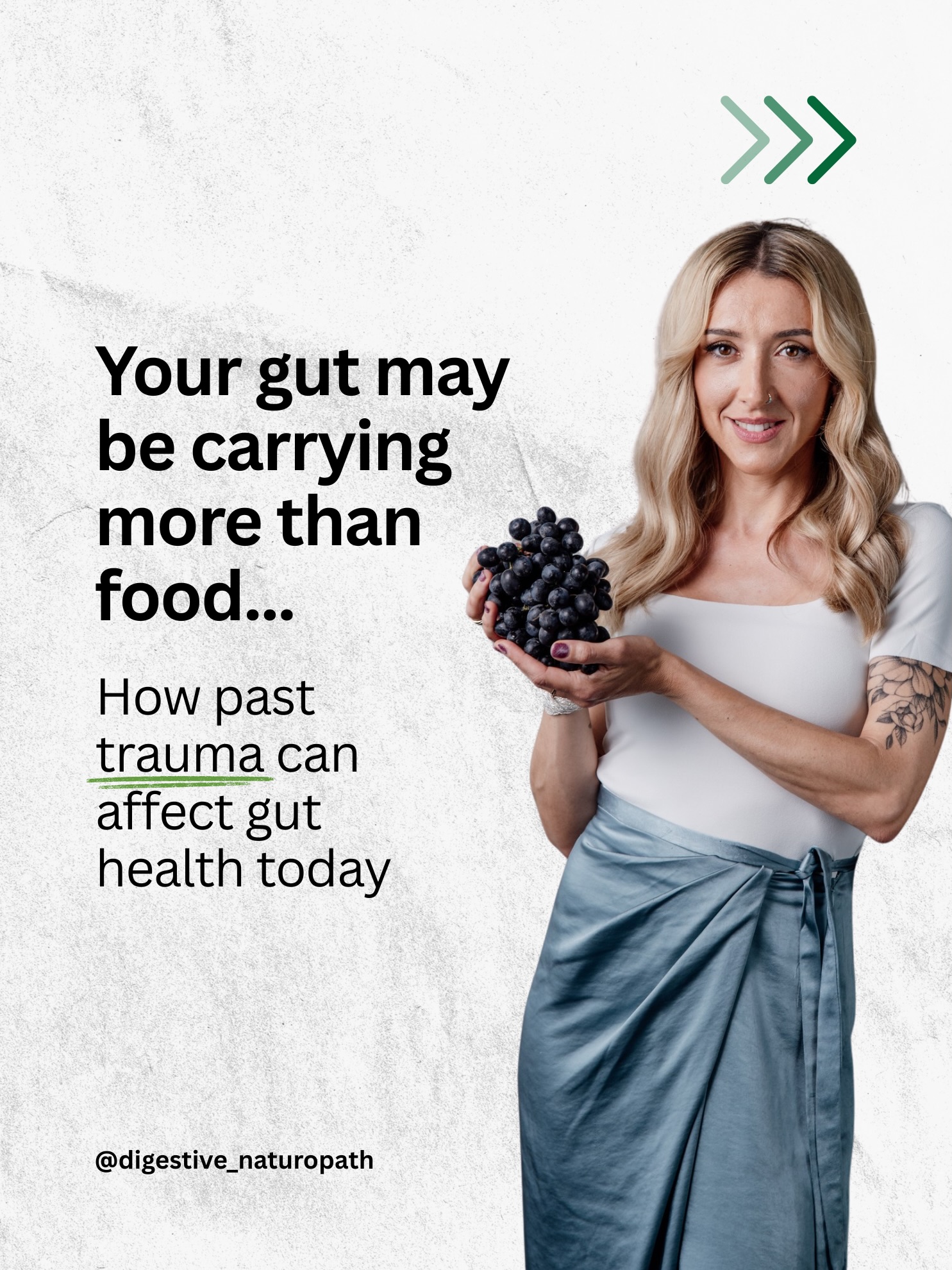 The body keeps the score - and one of the places it keeps it most quietly, most persistently, is in the gut.
Trauma doesn’t just live in memory; it lives in the nervous system, rewiring the way your body responds to stress long after the original threat is gone, and the gut - with its 500 million neurons and its intimate, bidirectional connection to the brain - absorbs every bit of that rewiring.
The gut and brain develop from the same embryonic tissue, they share the same stress hormones, and they talk to each other constantly through the vagus nerve; which means every unprocessed experience, every childhood environment that kept you in a state of chronic fear or hypervigilance, every season of your life where survival mode became your baseline - all of it leaves a biological fingerprint on your digestive system.
This is why so many people with IBS, chronic bloating, gastritis, food sensitivities, and unexplained gut inflammation also carry histories of anxiety, difficult childhoods, or prolonged periods of stress - it’s not a coincidence, it’s a mechanism.
Chronic trauma keeps the body locked in fight-or-flight, which shuts down digestion, depletes stomach acid, disrupts the microbiome, and keeps inflammation simmering at a low level that no elimination diet alone will fully resolve.
Healing the gut without addressing what the nervous system learned to survive is like renovating a house on a shaking foundation.
Sometimes the most powerful thing you can do for your digestion isn’t a supplement or a protocol - it’s finally giving your body permission to feel safe.
-
👋🏼 Hi, I’m Valery - a Naturopath and gut health expert.
🔔 Get in touch to build a personalised 1:1 gut health plan.
📧 health@martinoclinic.com
-
#traumahealing #guthealth #bioharmony #digestivehealth #thebodykeepsthescore