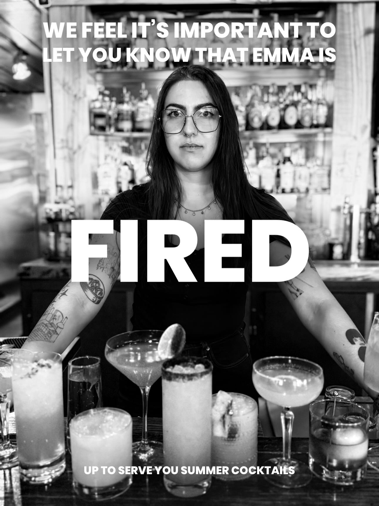 😬😬😬
Stay engaged for more details on our latest menu!
#fired #summer #cocktails