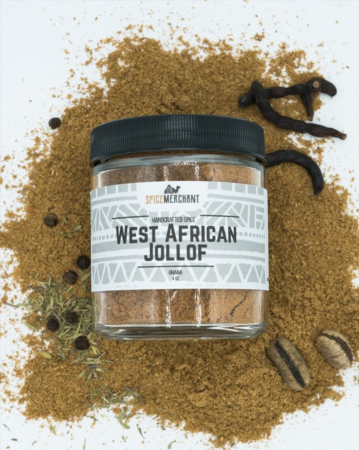𝐖𝐞𝐬𝐭 𝐀𝐟𝐫𝐢𝐜𝐚𝐧 𝐉𝐨𝐥𝐥𝐨𝐟 - Inspired by one of West Africa’s most iconic dishes, our Jollof Spice Blend features traditional flavors and rare ingredients like Calabash Nutmeg and Grains f Paradise. Perfect for rice, curries, soups, and marinades—or try it on chicken for a delicious West African-inspired meal! 🍗 🍚