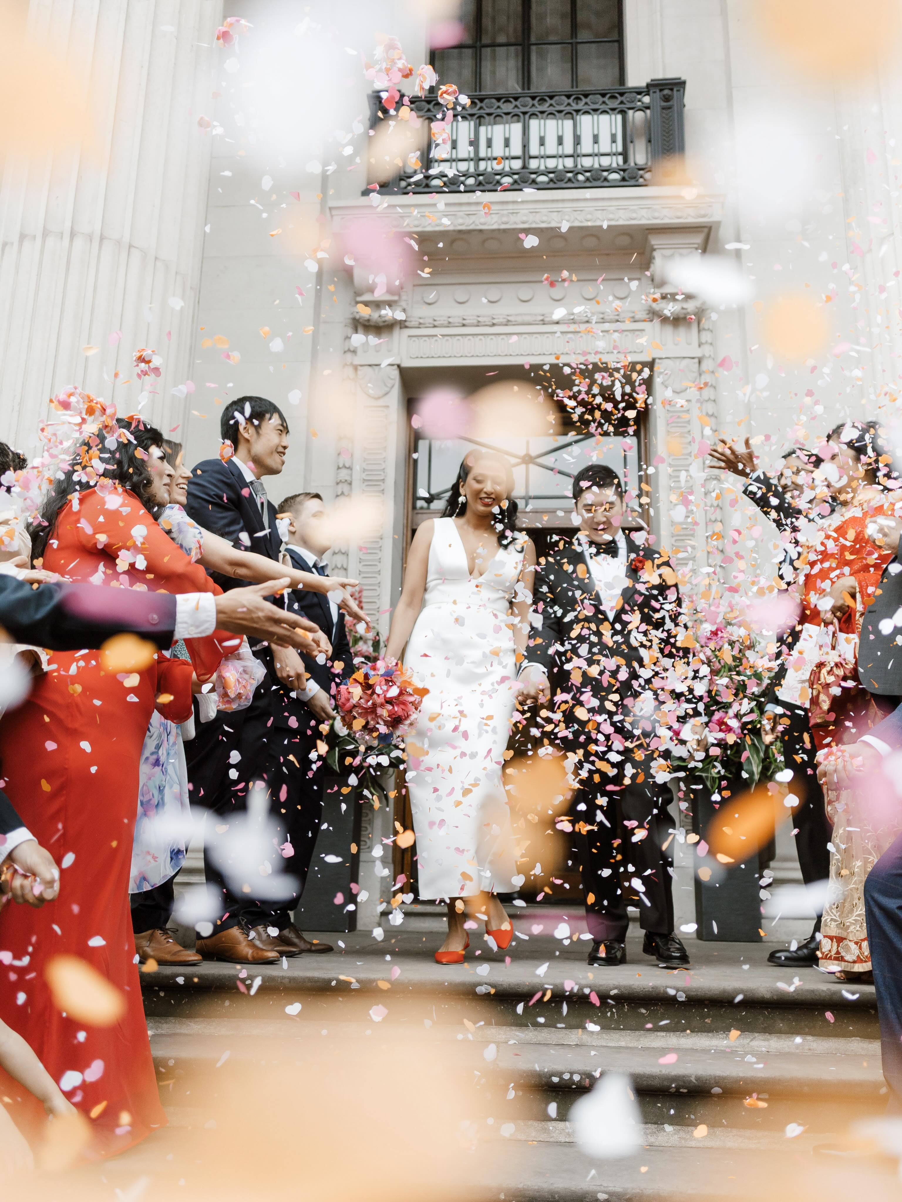 Summer in the city, you have my heart. ☀️🏙️
Sue and Tez, you do too.
Thank you for being so effortlessly chic and for giving me the most incredible backdrops to fill my creative boots at your London wedding yesterday. There’s something about city weddings that just hits differently - the energy, the movement, the sense of occasion. It all brings out a natural spontaneity and excitement.
I absolutely adored Sue’s dress, with its oversized bow and elegant silk shape. Tez looked impeccably sharp in a classic black bow tie and suit too.
The day began at the iconic The Landmark London, where the pair spent a relaxed morning together before their ceremony at Old Marylebone Town Hall. A short black cab ride later, we found ourselves wandering through Hyde Park, making the most of the gardens and capturing portraits across a beautiful mix of locations. I’ve genuinely struggled to narrow down these previews.
The celebrations continued at Nanyang Blossom in Knightsbridge, where elegant interiors and exceptional Malaysian cuisine provided the perfect setting to round off such a stylish day.
What a day.
Venues: @the_landmark_london Old Marylebone Town Hall
Dress: @coastfashion
Confetti: @sprinkleandme
MUA: @shalomimakeupandhair