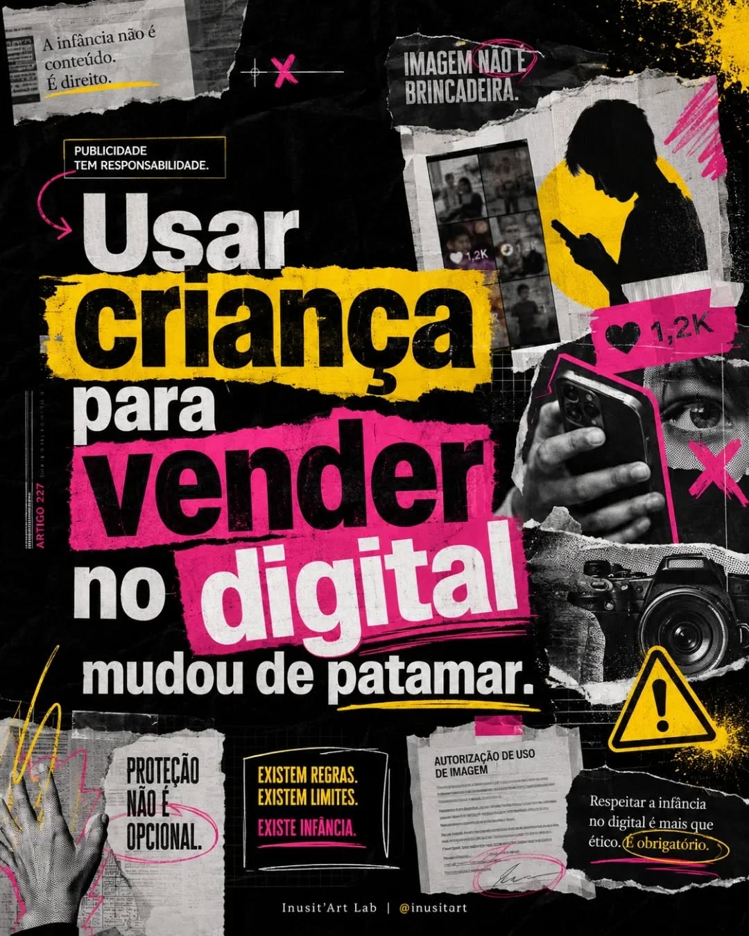 A discussão sobre crianças e adolescentes na publicidade digital ganhou força nos últimos dias, e o ponto principal precisa ser entendido sem pânico, mas com responsabilidade.
A questão não é proibir pais de postarem seus filhos, nem transformar todo registro familiar em problema.
O cuidado está no uso comercial da imagem de crianças e adolescentes, especialmente quando existe monetização, parceria, publicidade, impulsionamento ou exposição frequente da rotina para gerar alcance, venda ou receita.
Para quem empreende, isso muda a forma de pensar campanhas, publis, anúncios, parcerias e conteúdos com participação de menores.
Uma loja infantil que usa crianças em campanhas, uma marca que contrata influenciador mirim, um perfil que monetiza a rotina dos filhos, um negócio que impulsiona vídeo com criança vendendo produto, tudo isso precisa sair do improviso e entrar em uma lógica mais responsável.
Marketing não é só criatividade, alcance e conversão.
Marketing também é processo, cuidado, contrato, alinhamento e proteção.
Antes de usar a imagem de uma criança como parte da comunicação do negócio, vale fazer a pergunta que muita gente evita, isso é um registro familiar ou isso virou estratégia comercial?
Quando a resposta aponta para venda, monetização ou publicidade, o assunto deixa de ser apenas conteúdo e passa a exigir orientação adequada.
Presença digital madura não se constrói no automático.
Ela se constrói com clareza, responsabilidade e estrutura.
#MarketingDigital #PresencaDigital #EcaDigital #PublicidadeInfantil #InusitArtLab