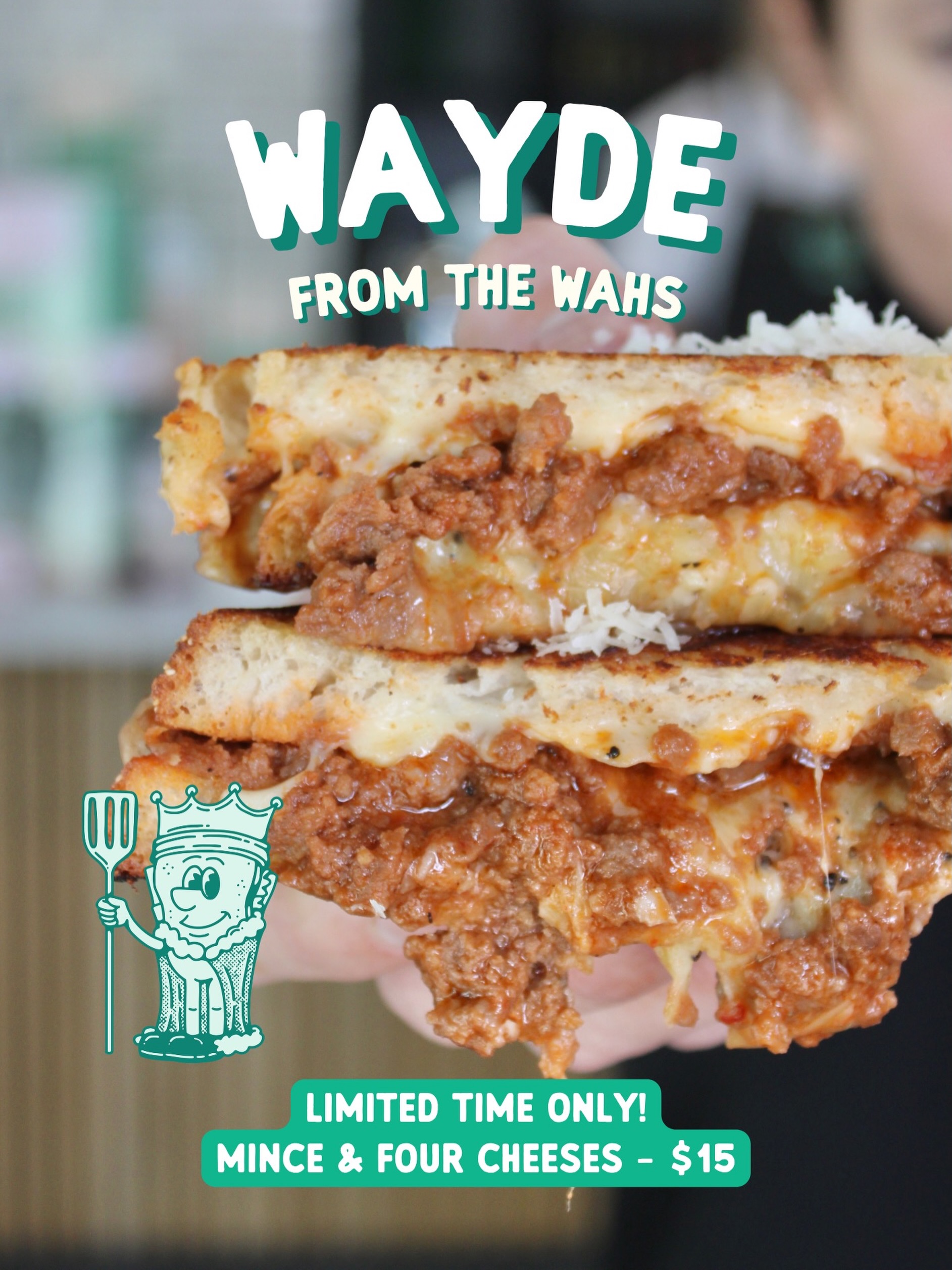 To support the @nzwarriors playing across the road at @onenewzealandstadium next weekend, we’re bringing you the most Kiwi toastie we could think of 🇳🇿
Mince & four cheeses in our delicious sourdough. Available now at Toastie Lords Christchurch for a limited time 🏉
📍 181 High Street, Christchurch