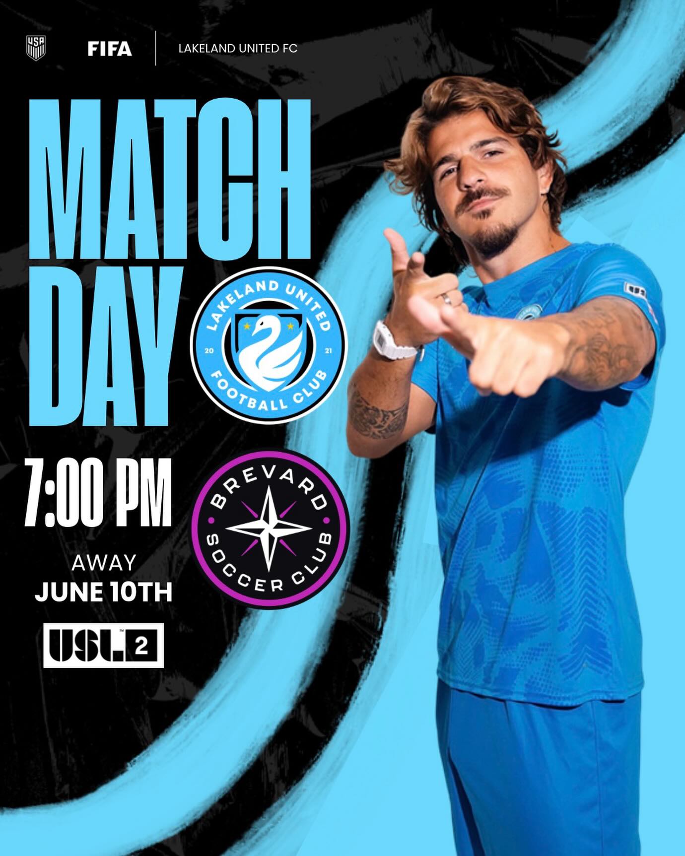 On the hunt for +3!
🏆 USL League Two (South Florida Division)
🦢 Lakeland United x Brevard SC 🟣
🗓️ Wednesday, June 10, 2026
⏰ 7:00 PM
🎥 Link in our bio
🏟️ Holy Trinity Episcopal Academy: 5625 Holy Trinity Dr, Melbourne, FL 32940