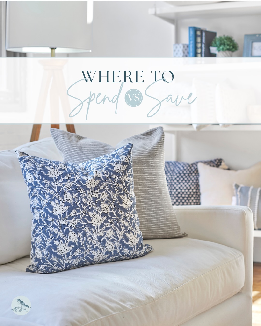 Not every element in a home deserves the same portion of the budget. When designing for our clients, we focus on investing where it will have the greatest impact on function, comfort, and longevity.
✨ We’d invest in custom cabinetry because it maximizes storage, improves functionality, and is tailored to how a family lives.
✔️ We’d save on decorative accessories, which can be updated over time as styles and seasons change.
✨ We’d invest in a quality sofa because it’s one of the hardest-working pieces in the home. Comfort, durability, and construction matter when it’s used every day.
✔️ We’d save on accent furniture, as these pieces are often used less frequently than primary seating.
Thoughtful design isn’t about spending more—it’s about spending wisely. Where would you splurge and where would you save?
