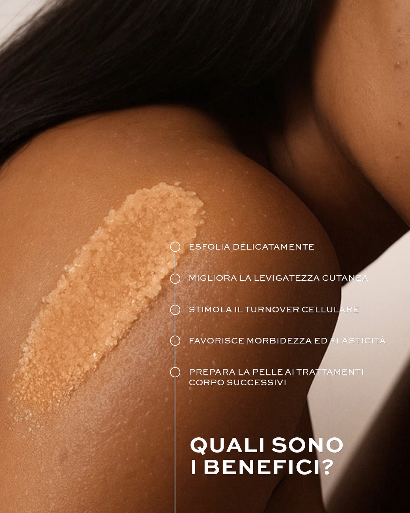 Lo scrub è davvero necessario? La risposta è sì. ✨
Spesso ci concentriamo su creme e sieri, dimenticando che una pelle luminosa parte da una corretta esfoliazione.
Body Scrub Lumière aiuta a rinnovare la superficie cutanea, migliorando la texture della pelle e preparandola a ricevere tutti i benefici dei trattamenti corpo.