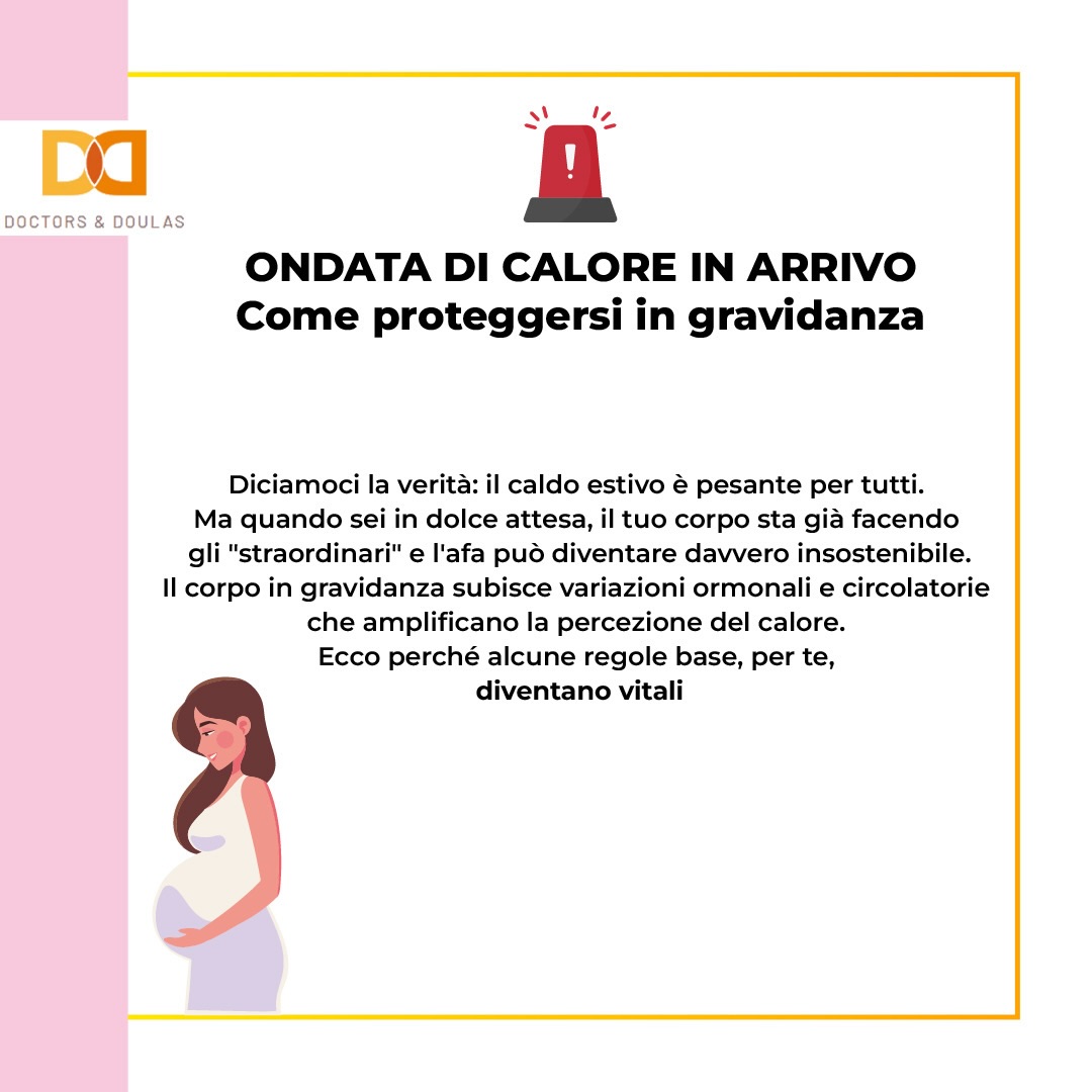 🚨 ONDATA DI CALORE IN ARRIVO🌡️🔴
Il meteo non lascia spazio a dubbi: in questi giorni l’afa e le temperature record faranno soffrire tutti, ma per chi è in dolce attesa il caldo può diventare un vero fattore di rischio. 🤰✨
Il corpo in gravidanza fa già gli “straordinari”, la temperatura basale sale e la pressione scende. Per questo alcune regole base, per te, diventano vitali.
👉 Sfoglia il carosello per scoprire la formula corretta dell’idratazione, gli orari sicuri e i rimedi per dare sollievo immediato a gambe e caviglie!
P.S. Guardandole bene...queste regole valgono per tutti! Non solo per chi è in gravidanza! Idratarsi e proteggersi dal sole è il modo migliore per superare indenni questa ondata di calore a qualsiasi età. Condividi il post con le persone a cui vuoi bene! ❤️
#AllertaMeteo #OndataDiCaldo #Lombardia #MeteoLombardia #CaldoInGravidanza Gravidanza SaluteDonna StudioMedico ConsigliMedici PrevenzioneSalute