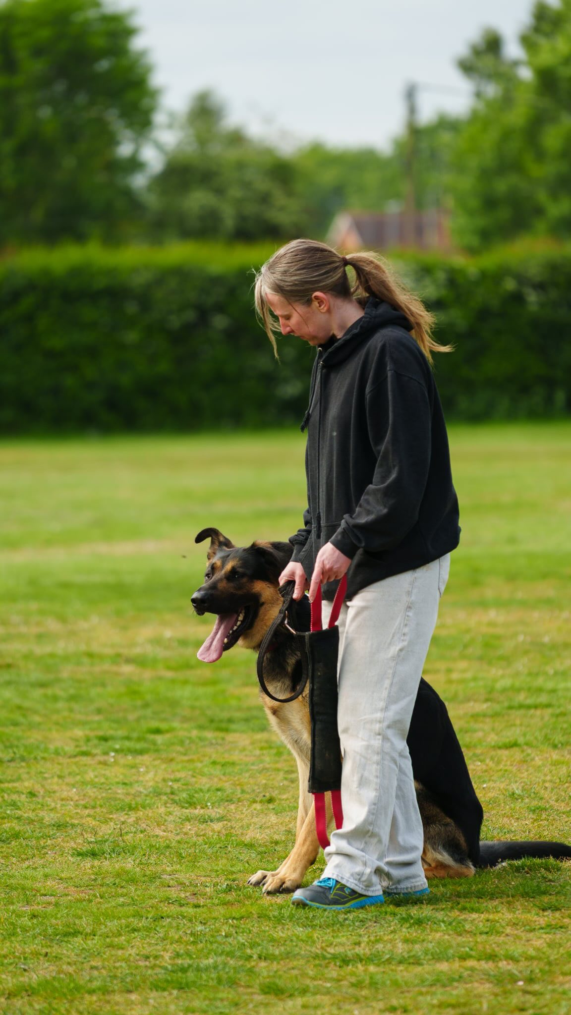 Gorgeous Rebel 💪🏻
Following on from yesterday’s lovely client testimonial - we thought we’d give you a sneak peak into one of Rebel’s last sessions! From reacting to every dog he sees, to being able to weave around three calmly in a lovely heel - this is the real deal!
We still have a way to go, Rebel is by no means at the end of his journey but the progress is clear to see. Not only are we building his confidence but also his owners, which is just as important
If you need help with your dog and want to work with trainers who get results and care about you and your dog, message a member of the team ⬇️
🎥 @showcasedogs
Holisitchounds_uk
📩 hello@holistichounds.uk
📞 07591576330