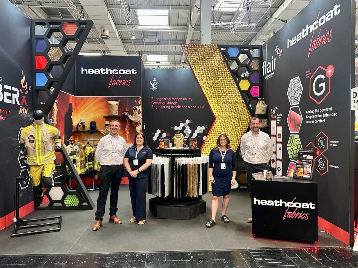 A great week in Hannover supporting Heathcoat Fabrics at Interschutz 2026.
Using the existing framework from Techtextil Frankfurt, we refreshed the stand with new in-house produced tension fabric graphics tailored for the Fire, Rescue, Civil Protection and Security sectors.
And making its exhibition debut? Our new Animatronic Mannequin, proving that a little movement goes a long way in stopping visitors in their tracks.
#ExhibitionDesign #Interschutz #TradeShow #HeathcoatFabrics #Animatronics