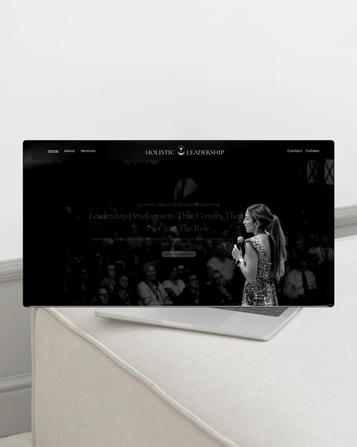 Part 2: The Website Experience. 🖥️
A brand identity is only half the story…the website is where it comes to life.
Once Nav’s visual identity was in place, the challenge became translating that depth and warmth into a digital space that could do real work. Not just look good, but speak directly to the leaders it was built for - highly capable, deeply experienced, and quietly running on empty.
The website needed to feel different from the moment you landed on it. No generic coaching buzzwords. No corporate polish. Just clarity, space, and a voice that actually resonates.
We built a clean, spacious experience that lets Nav’s credibility lead, introducing her story, her services, and her approach in a way that feels cohesive, human, and distinctly her own. Every section was written and designed to meet senior leaders where they are, and signal that this is a different kind of offer.
💌The result? A digital home that’s as considered as the work it represents.
@holistic.leadership
#WebDesign #WebsiteDesign #LeadershipBrand #BrandIdentityDesign #BrandStrategy BrandDesigner UXDesign WebsiteReveal LondonDesignAgency BoutiqueCreativeAgency