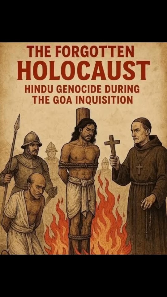 As harsh as it may sound, Christianity and Islam are similar ideologies; both expanded their influence by subjugation, killing, and persecution of people while asserting that their God alone was true and that competing beliefs were false. West is never going to teach this in their Schools, thus the responsibility falls on us as Bharatiya to keep telling the truth.