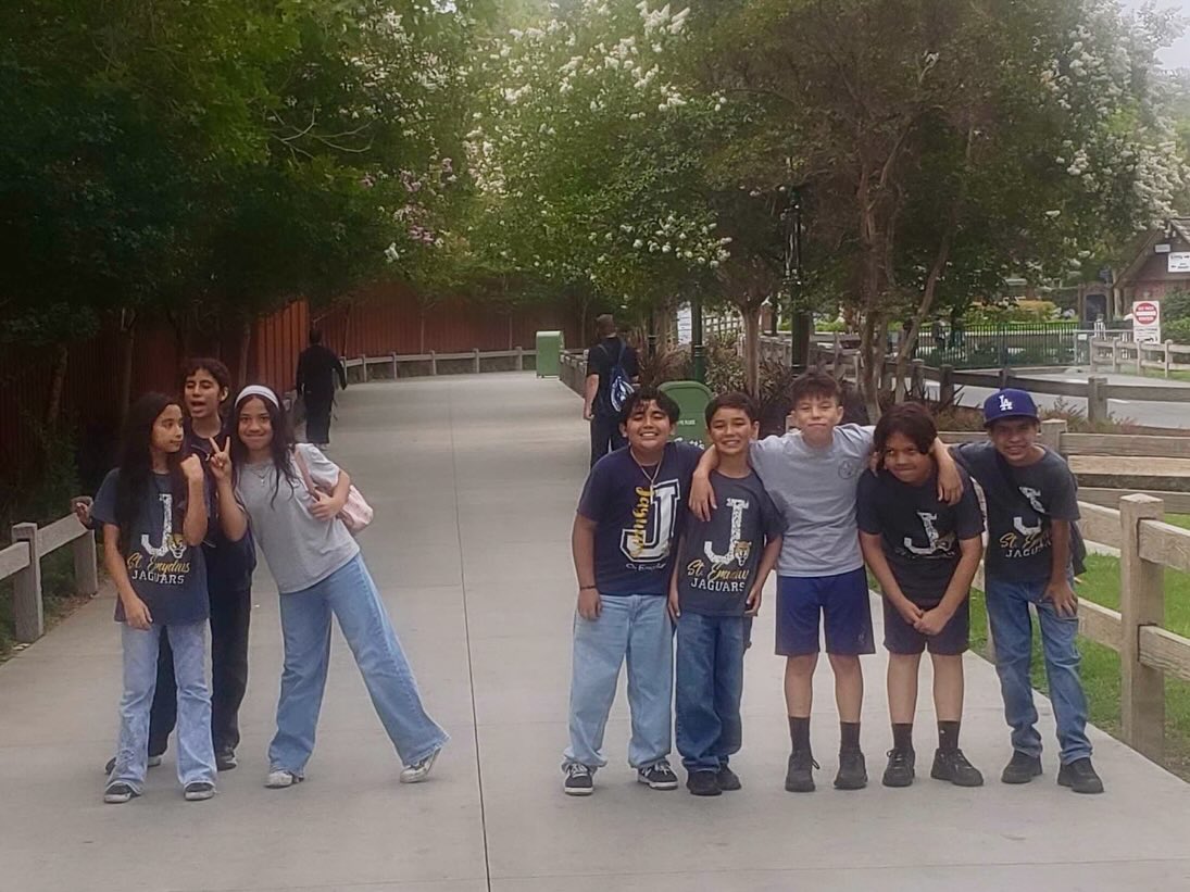 Our fifth graders enjoying their field trip to Knott’s Berry Farm! 🎡🫐🎢
#stemydiuscatholicschool #jaguarstrong #fifthgrade #fieldtrip #feelslikesummer