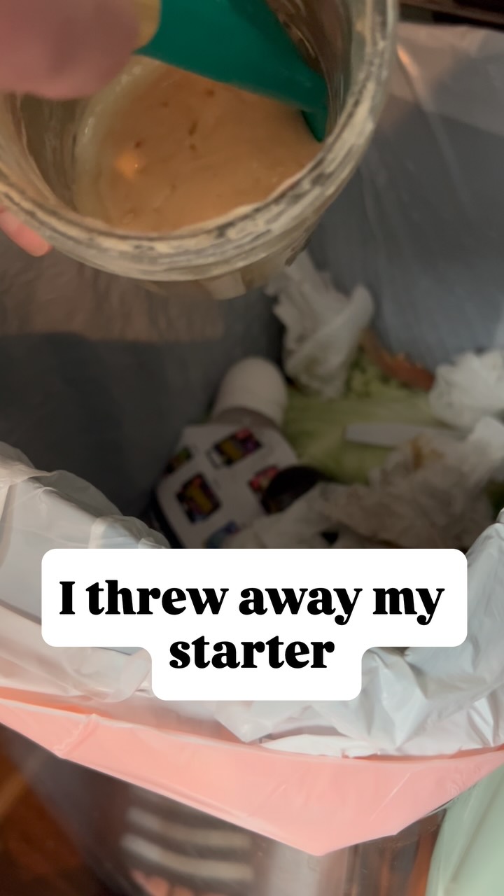 I threw my sourdough starter away.
Was it worth it?
#simpli #sourdough #practicallycrunchy