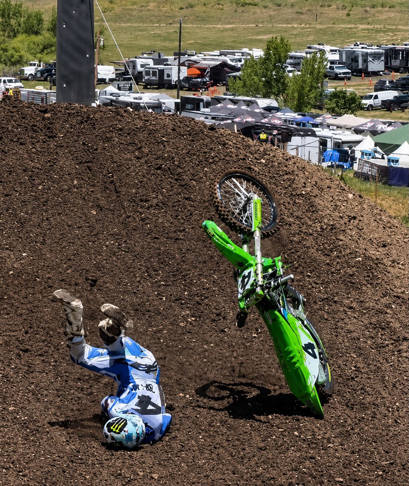 This photo pretty much sums up the @chasesexton and Kawasaki relationship.