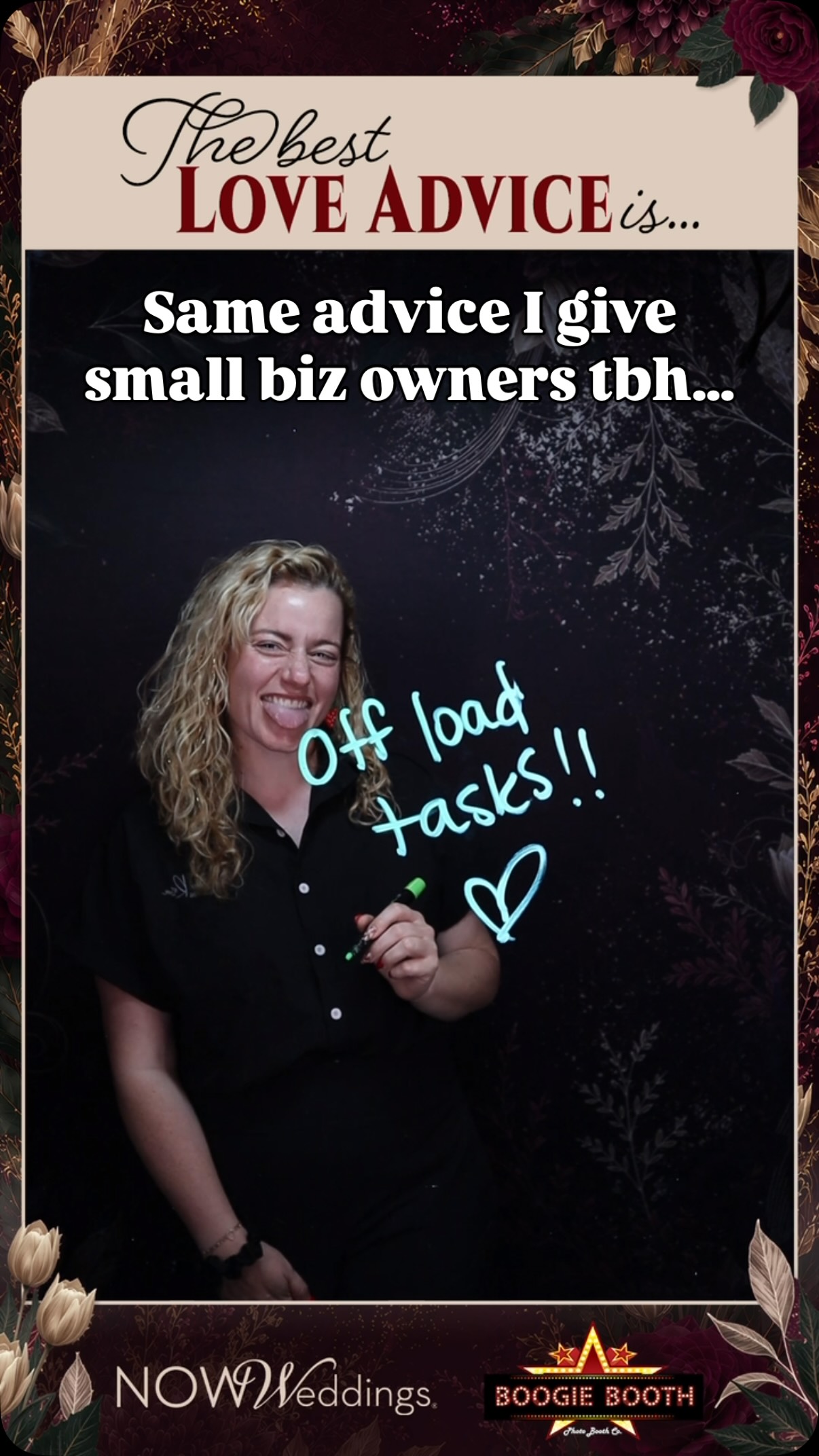 Honestly!! When I stopped cleaning my own house there was less to fight about.
When you off load your social media to our team, you have more time to focus on your business OR the ability to take some time OFF!! Everyone needs downtime in order to stay creative and productive!! So off load some tasks hennie!!
Thanks to @boogieboothnola for the super cool experience! Their Lite Scribe Booth is so fun, I would doodle on it all night if there wasn’t a line behind me 🤣.