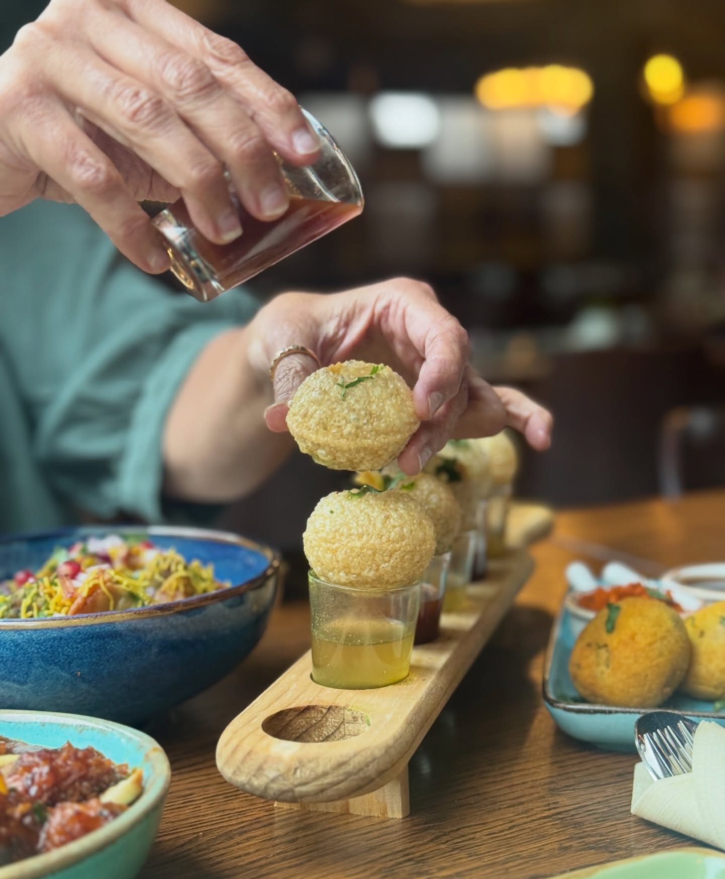Tiny puri’s. Massive personality. Order our Paani Puri for the best summer pick-me up!😍