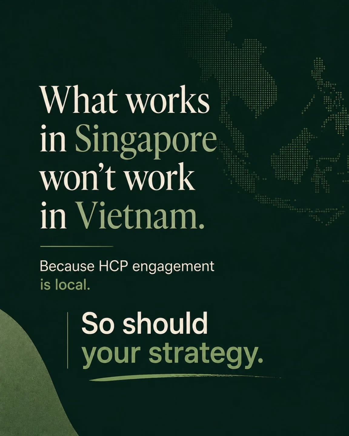 What works in one Southeast Asian market won’t always translate to another.
Because HCP engagement is shaped by local behavior, workflows and regulations, not just channels.
For healthcare brands, localization isn’t a nice-to-have. It’s a strategy.
#marketingstrategy #localbusiness #asian #healthcare #katalystsdigital