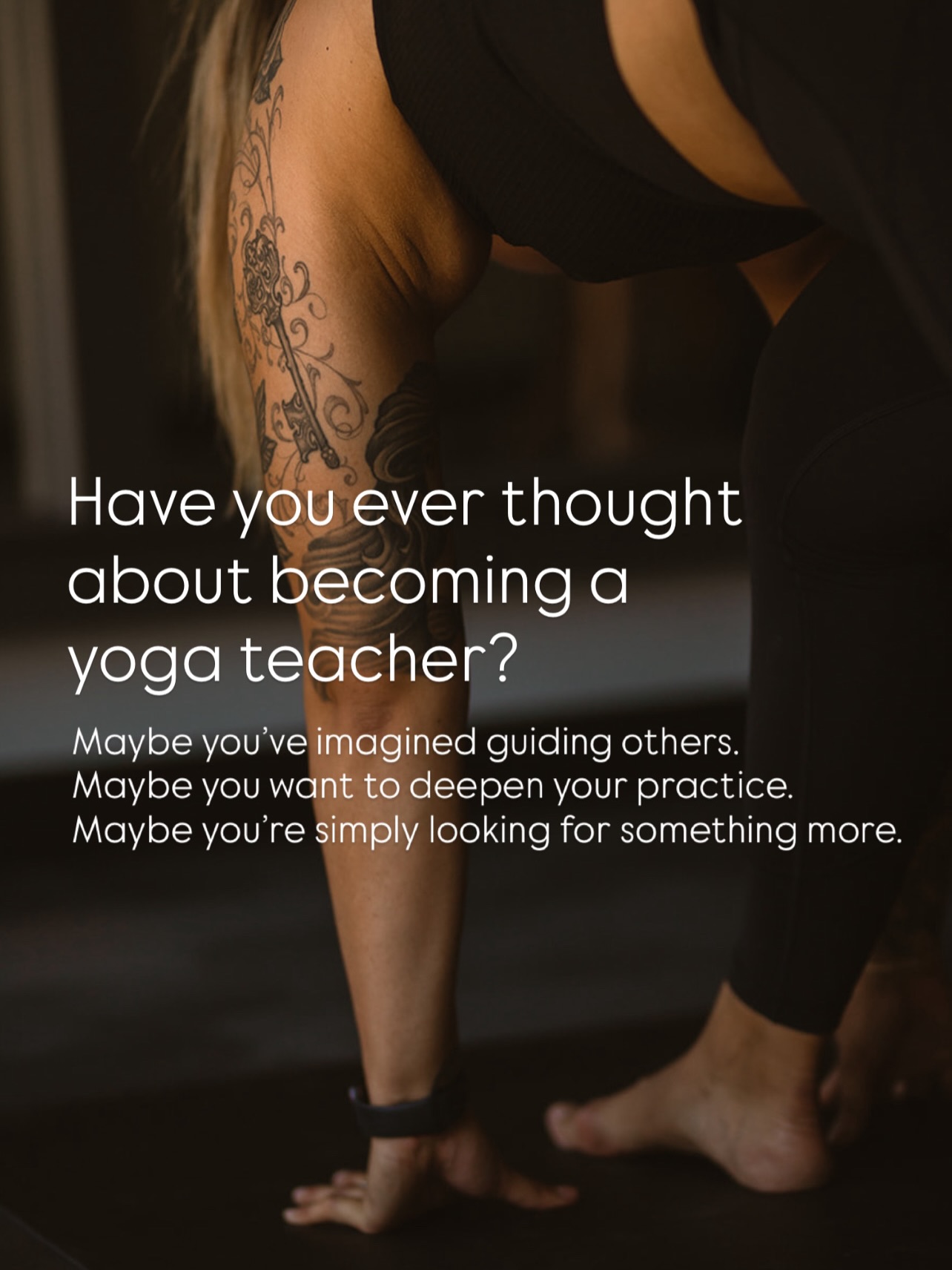 Has teaching Yoga been calling to you? Then this is your sign! Join us for the perfect Hatha, Flow and Vinyasa mix. You’ll be guided by the incredible Chelsea owner of Wildwood Yoga Studio!
Chelsea has trained phenomenal instructors over the past decade and continues to share her passion, join us for a journey that will change your life in so many others.
#ytt #ytt200 #yogateachertraining