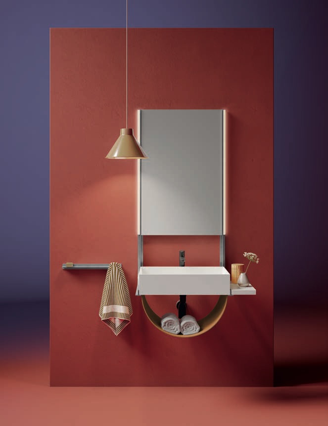 Una collezione firmata da Odo Fioravanti per @artesi_agha_ardeco che reinterpreta in chiave contemporanea l’estetica dell’arredo bagno: linee essenziali, struttura leggera e massima libertà compositiva. I caratteristici profili metallici a T diventano l’elemento che organizza e valorizza lo spazio, accogliendo lavabi, contenitori, specchi e accessori in un perfetto equilibrio tra funzionalità e bellezza.
Minimalista, modulare, personalizzabile: SHAKER trasforma il bagno in un ambiente ordinato, originale e senza tempo.
Passa a trovarci da Forme Superfici per scoprire tutte le finiture e progettare il tuo bagno su misura.
#formesuperficistore #ardeco #shakercollection #interiordesign #arredobagno
