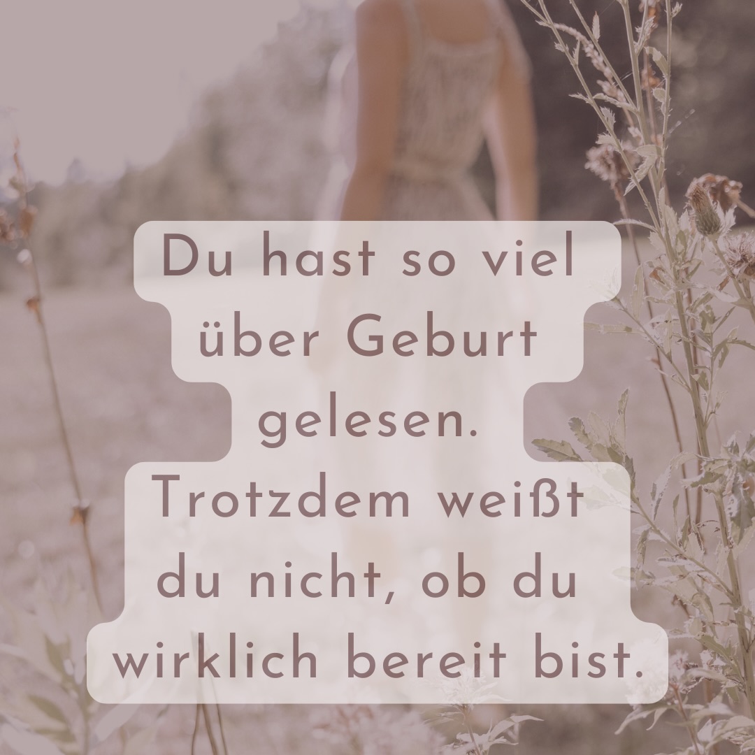 Ich bin mir ziemlich sicher, dass du schon unglaublich viel weißt!
Jetzt geht es darum, das Ganze umzusetzen und deinem Körper immer wieder zu zeigen, dass er das kann.
In Slow Mom Way to Birth bekommst du alles, was du für die Geburt, das Wochenbett und das Mama werden brauchst.
Für alle Situationen, alle Eventualitäten, denn der Kurs holt dich ab, wo du gerade stehst. 🥰
👉🏻 Kommentiere WAY für den Link!