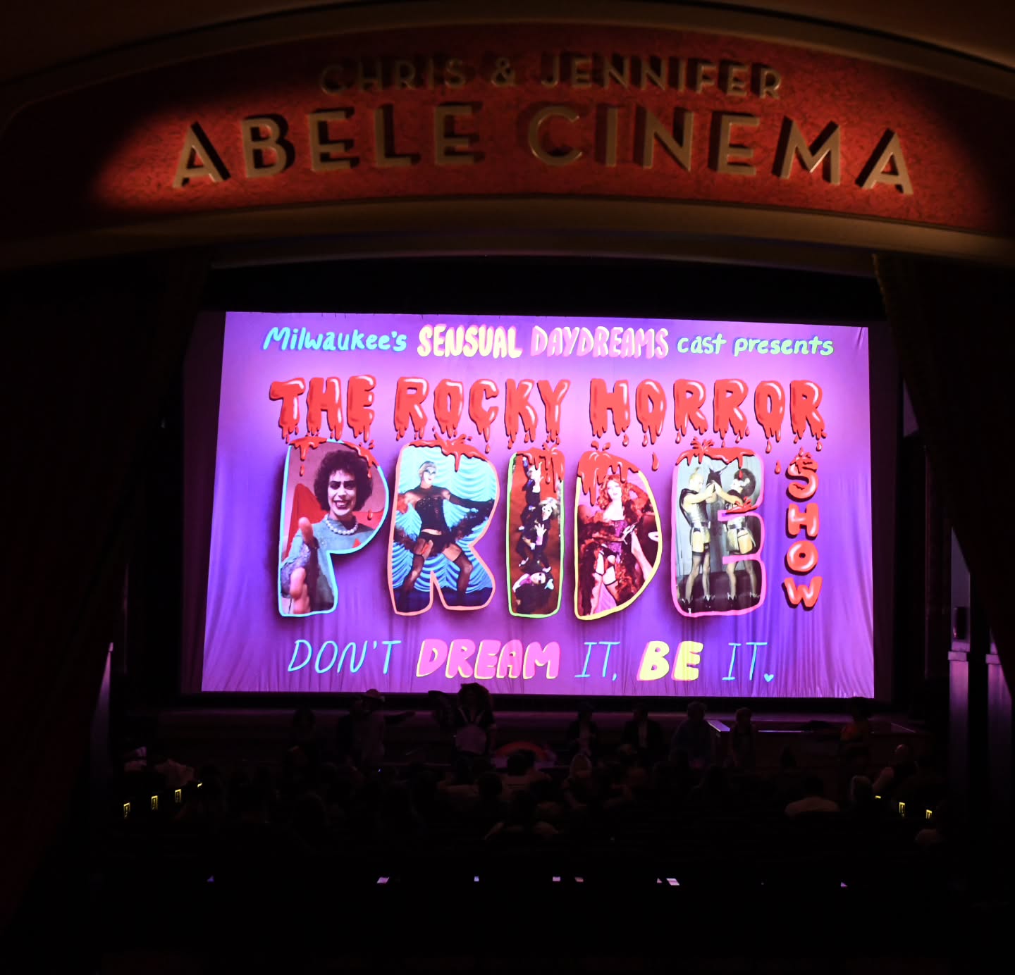 TONIGHT! Come join us for the Rocky Horror Pride Show!
Check out the awesome slide our Riff Raff, Chloe, made last year - can't wait to see what they've got in store for us this time around!
#sensualdaydreamscast #rockyhorror #mkefilm #orientaltheatre #rhps
