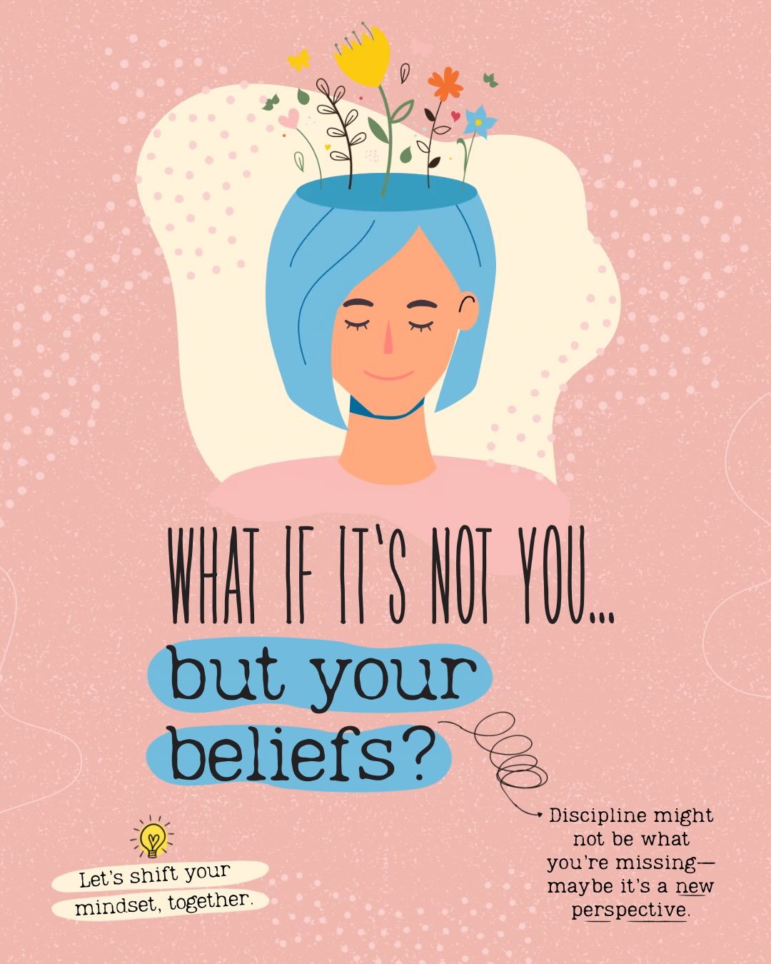 What if the thing holding you back isn’t your lack of motivation…
What if it’s a belief you’ve been carrying for years?
We all collect stories about ourselves.
“I’m not disciplined.”
“I’ve never been good at exercise.”
“I always start and stop.”
The problem is, we hear these thoughts so often that we stop questioning them. We treat them as facts.
But what if they’re not true?
What if they’re just old stories that no longer serve you?
Imagine how much lighter life would feel if you stopped carrying beliefs that keep you small.
I see this all the time with exercise. People think they need more willpower when what they really need is a different perspective.
Because when you change the way you see yourself, your actions start to change too.
That’s why lasting results don’t start with the perfect workout plan.
They start with a mindset shift.
If you’ve ever felt like exercise just isn’t “you,” maybe it’s time to challenge that story.
What’s one belief about yourself that you’re ready to let go of?
Drop it in the comments 👇
#lifecoachinghappiness #mindsetshifts #beliefchange #findyourtrueself #