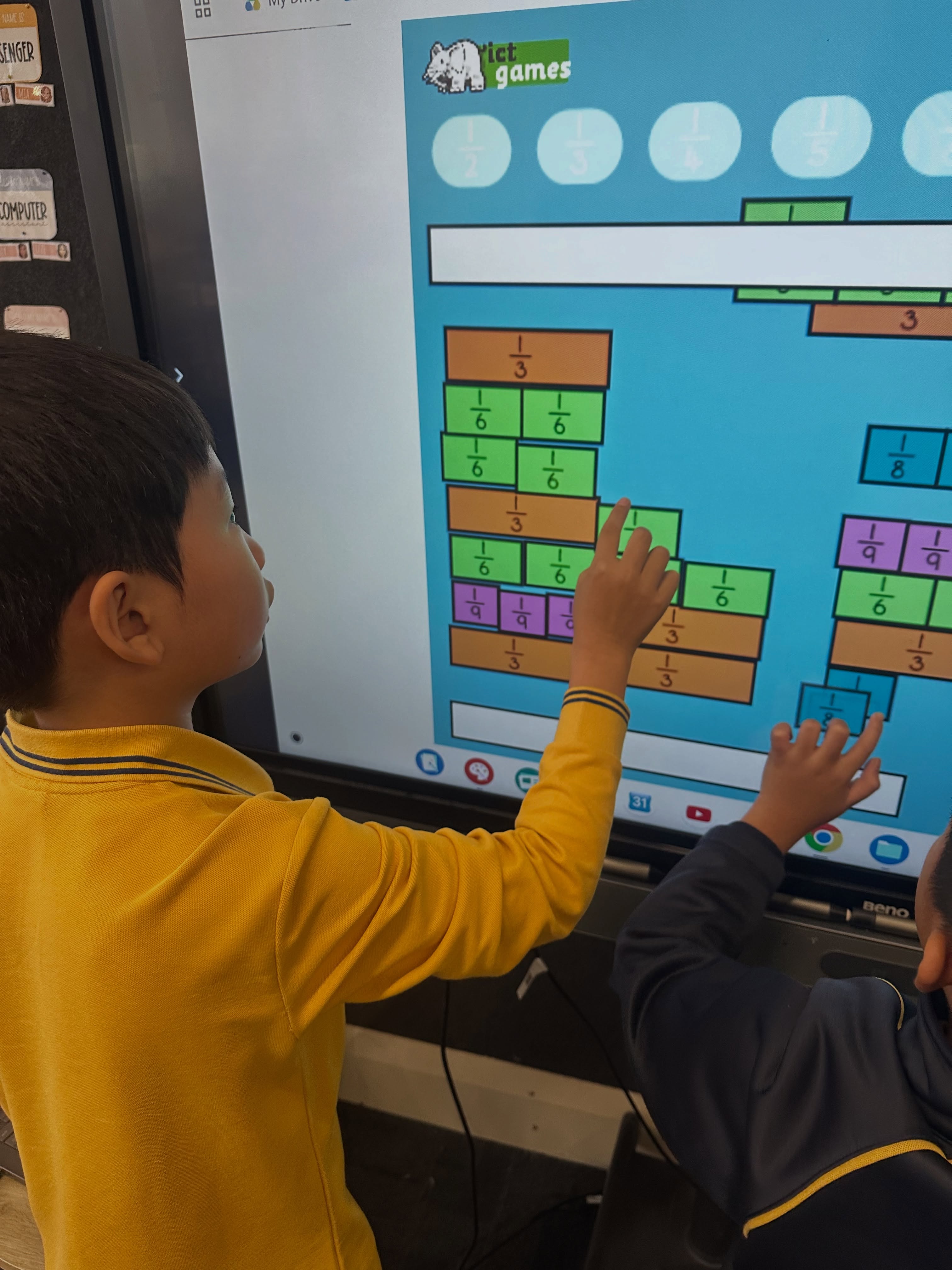 Our Year 3/4 students are currently learning about Fractions in Mathematics 😁 They have been identifying different fractions, including mixed fractions and equivalent fractions. It’s been a fun and engaging unit so far, keep up the great work, 3/4s!