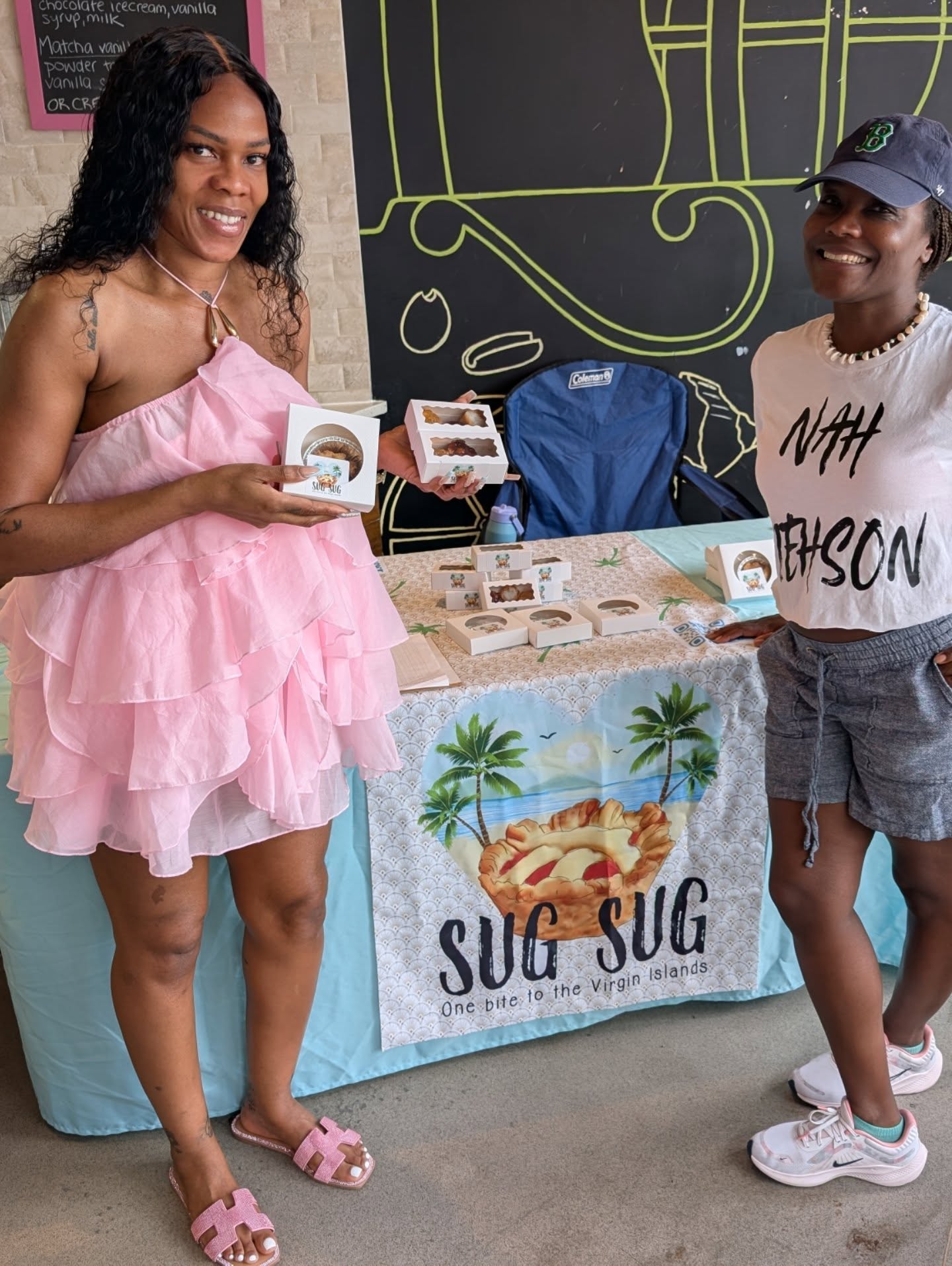 DOT Day @chillonpark was the start of a delicious partnership. Get your SUG SUG bites in-shop.
Thanks to everyone that stopped by to learn more about our brand. ๐๐๐๐ป๐ฎ
#sugsugbakery #virginislandsbakery #tarts #sugsugbites #bostondesserts