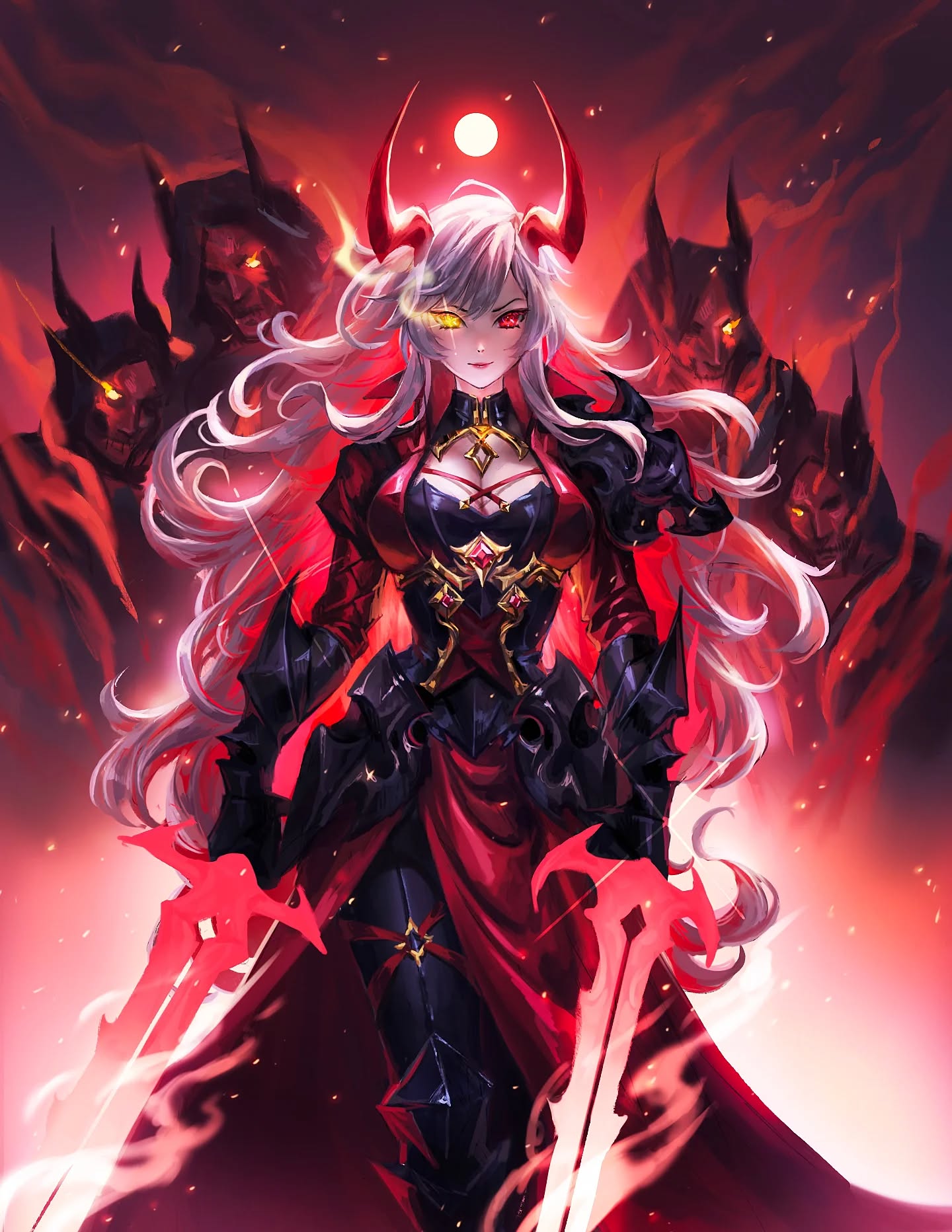 🗡 《 LILITH BLOODGRAVE 》 • card art for @soulmasterstcg
Happy with how this turned out~ I love this art style I eventually came to for this game! Even if the game itself welcomes a variety of art styles, this one just feels right! ❤️🔥
#tcgartist #tcgcommunity #mtgaddicts #gothicanime #darkfantasyart
