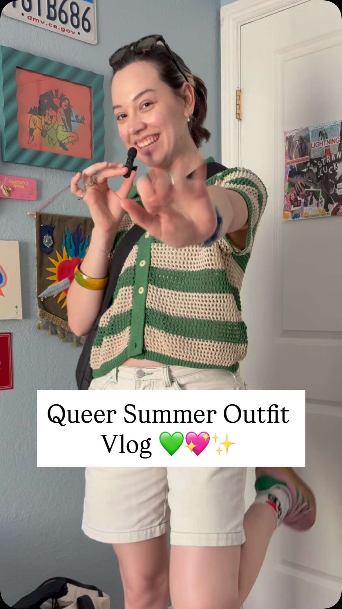 Welcome to my NEW queer summer outfit series!! 🌈🕺🏻💅✨
In this video, I share my tips for elevating a basic summer outfit into something more intentional and expressive. We take a plain tank top, denim shorts, and Birkenstocks and transform it by swapping the shorts for interesting colored denim, adding a lightweight open-knit layer, incorporating coordinating accessories, while tying everything together with a cohesive color theme.
Let me help you create a put-together summer look that feels authentically you! 💛
Love,
Court aka your fave lesbian stylist
Brands mentioned - @crapeyewear @evoracompany @adidasoriginals @2ndstreetusa
#wardrobestylist #queerfashion #personalstyling #summeroutfitideas #secondhandfashion