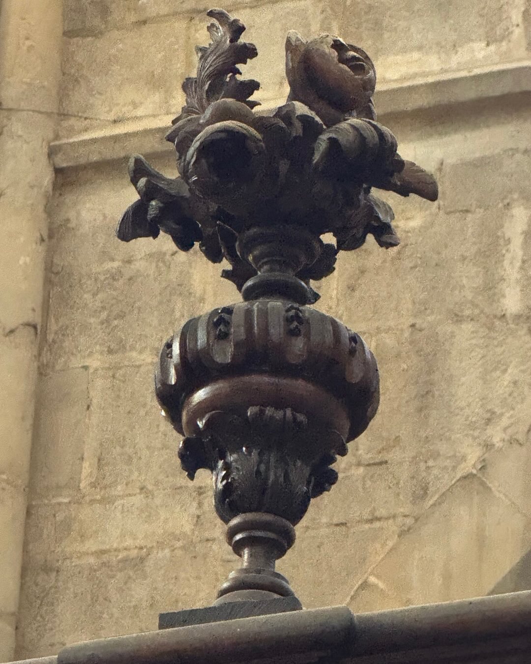 Vases, fruits and flowers at St.Maximin la Ste. Baume basilica.