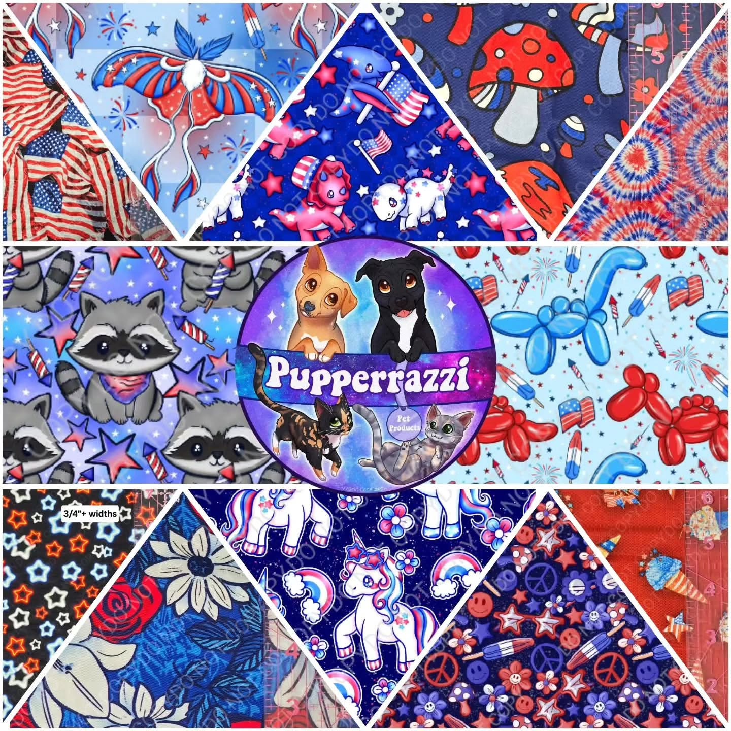Final, Final call! I will be removing the 4th of July order option from the website tonight! You have until about 9pm EST to get your orders in. Thank you to all who purchased so far! I can't wait to see a stack of all these fun prints!!
Pupperrazzi.com