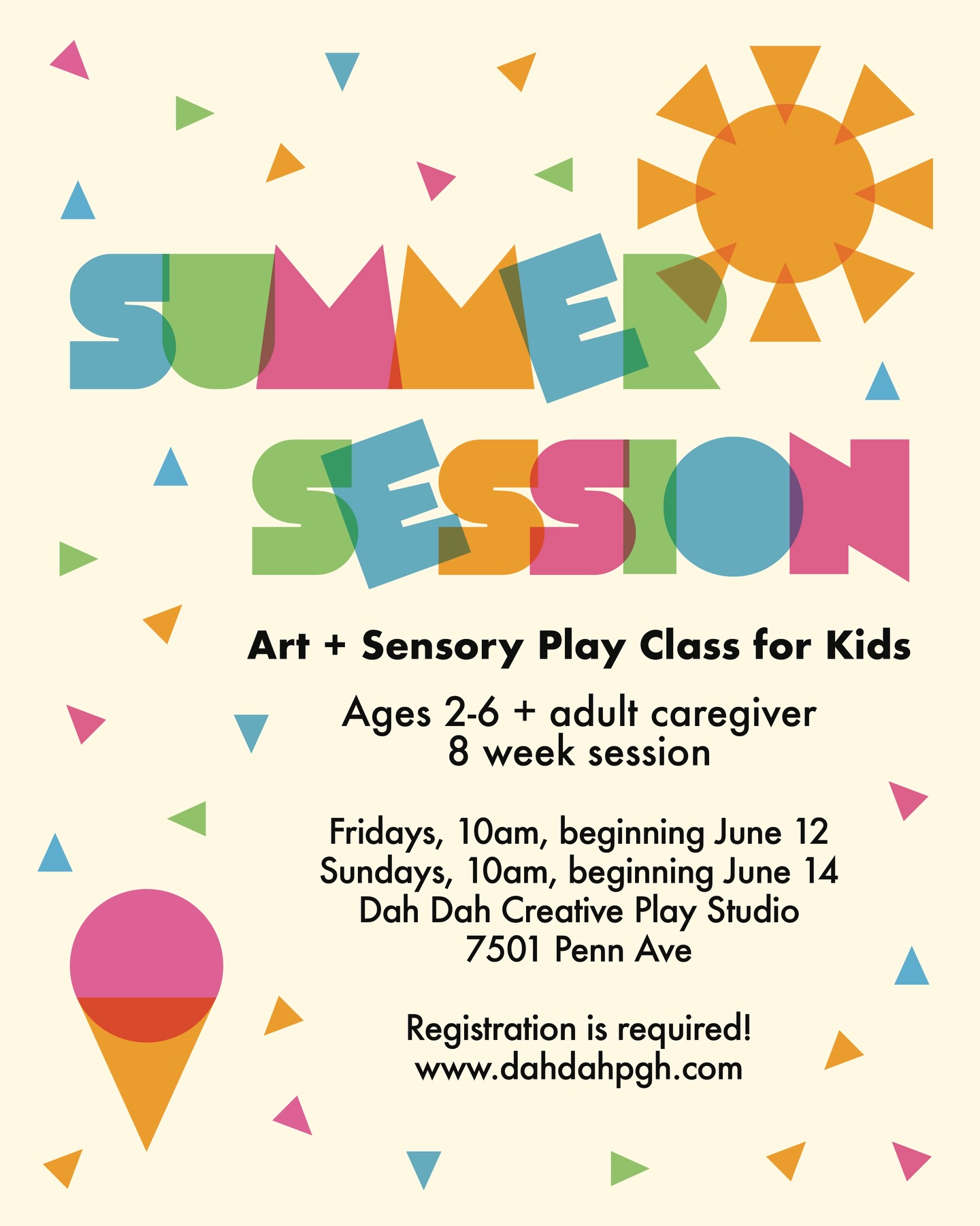 ☀️ SUMMER SESSION ☀️ We have a few spots open for Sunday. Friday is FULL 🫶