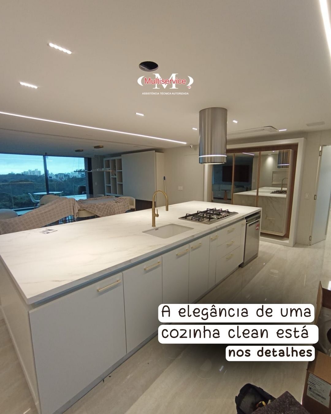 Branco, clean e atemporal. ✨
Uma cozinha que une elegância, amplitude e funcionalidade em cada detalhe.
📲 Fale com nossa equipe e transforme seu projeto em realidade.
#ilhaEos #multi #multiservice #assistênciatécnica