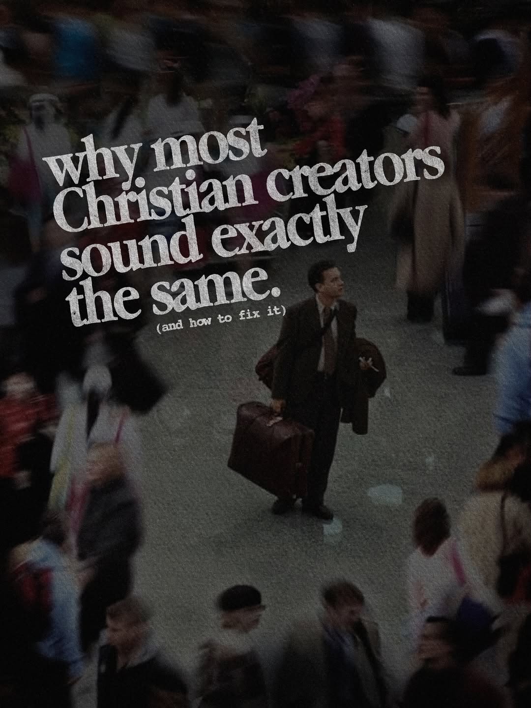 Thought-provoking question by @thiefofboredom : Why do most of us Christian creators sound the same👇 Share your thoughts in the comments.